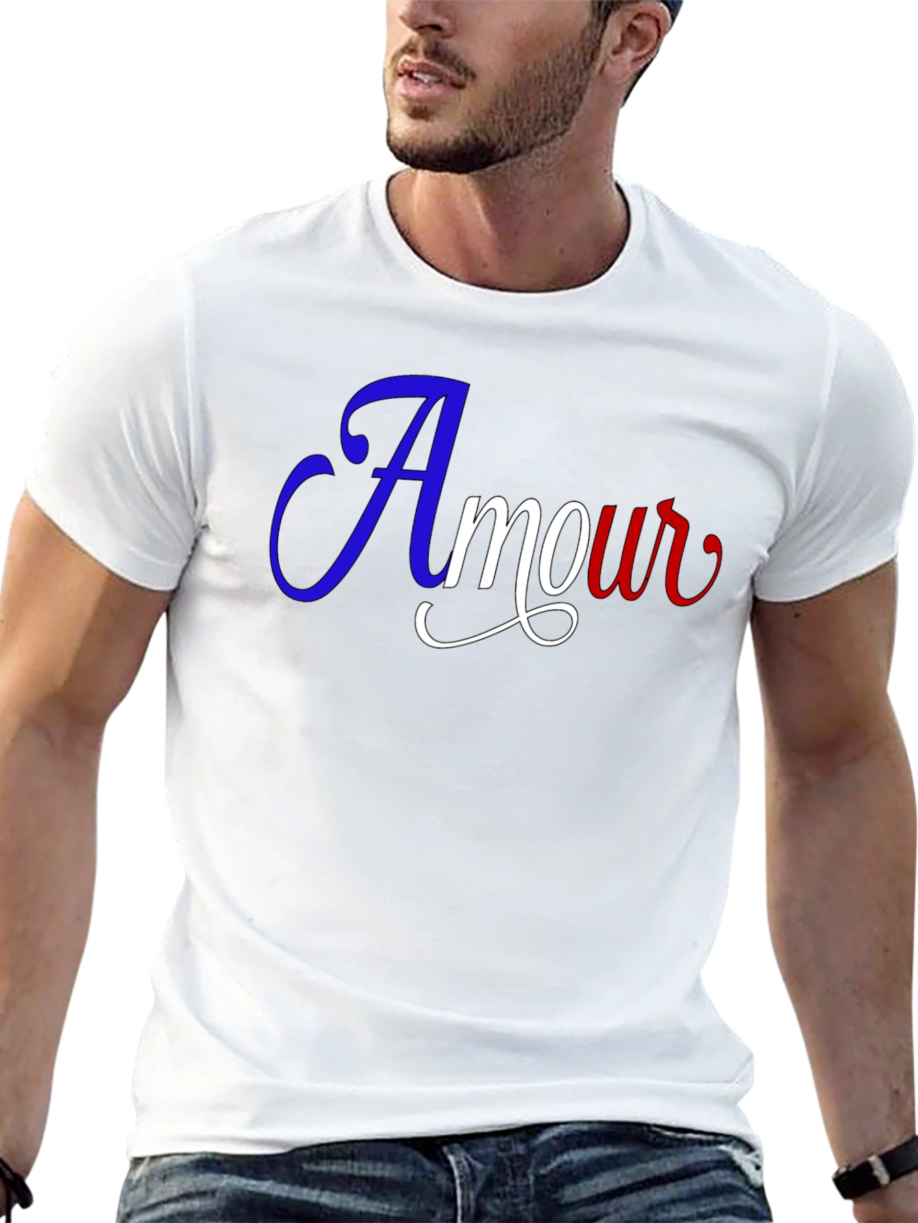 Amour Graphic Tee - French Love T-Shirt