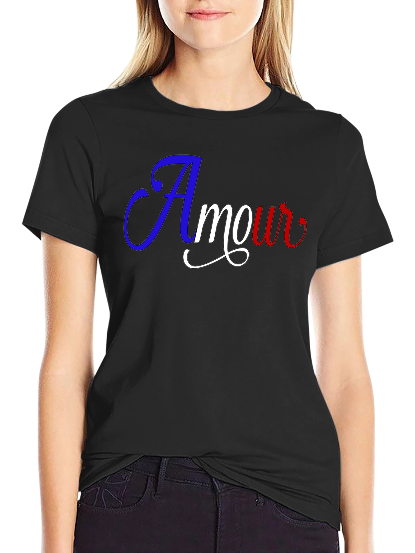 Amour Graphic Tee - French Love T-Shirt