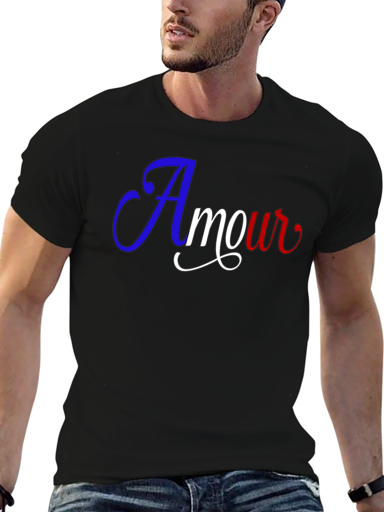 Amour Graphic Tee - French Love T-Shirt