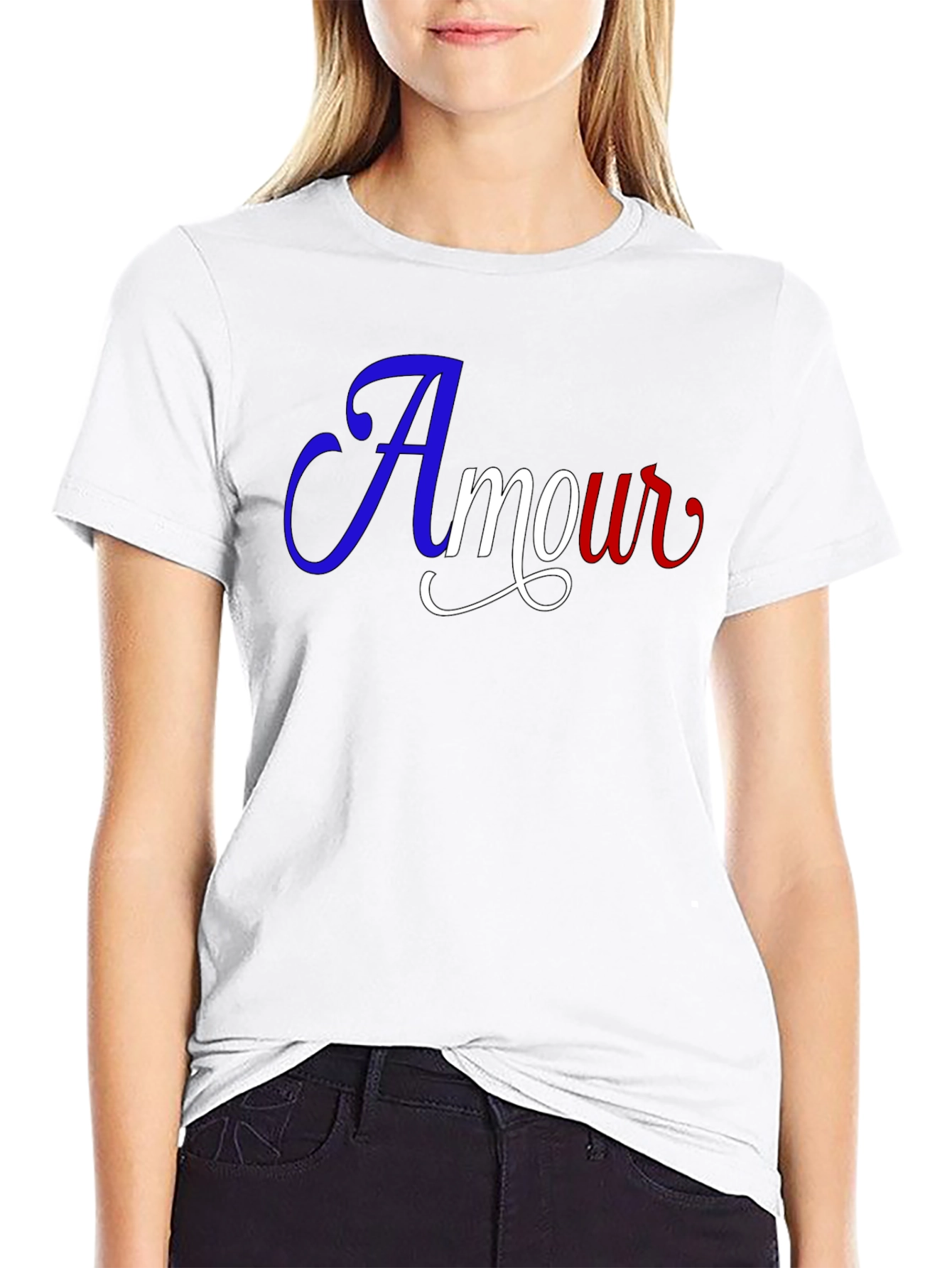 Amour Graphic Tee - French Love T-Shirt