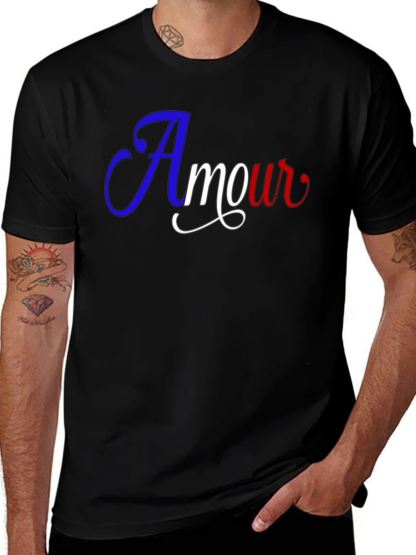 Amour Graphic Tee - French Love T-Shirt