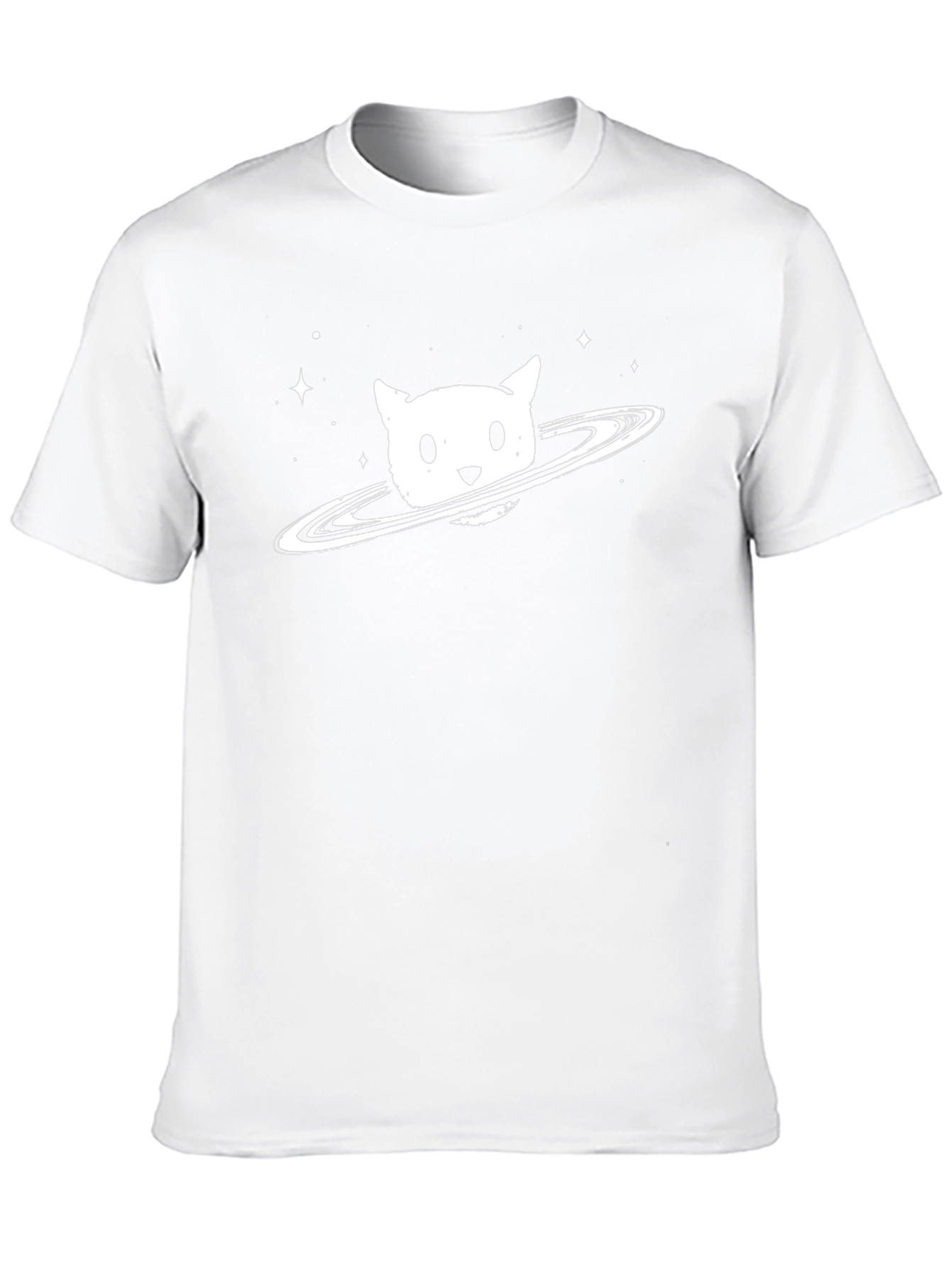 Cosmic Cat T-Shirt - Unique Space Design