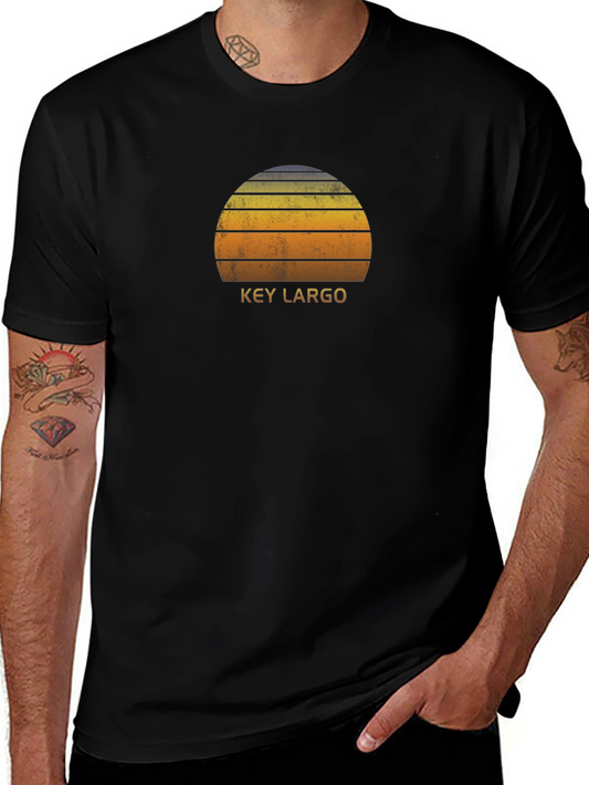 Key Largo Retro Sunset T-Shirt