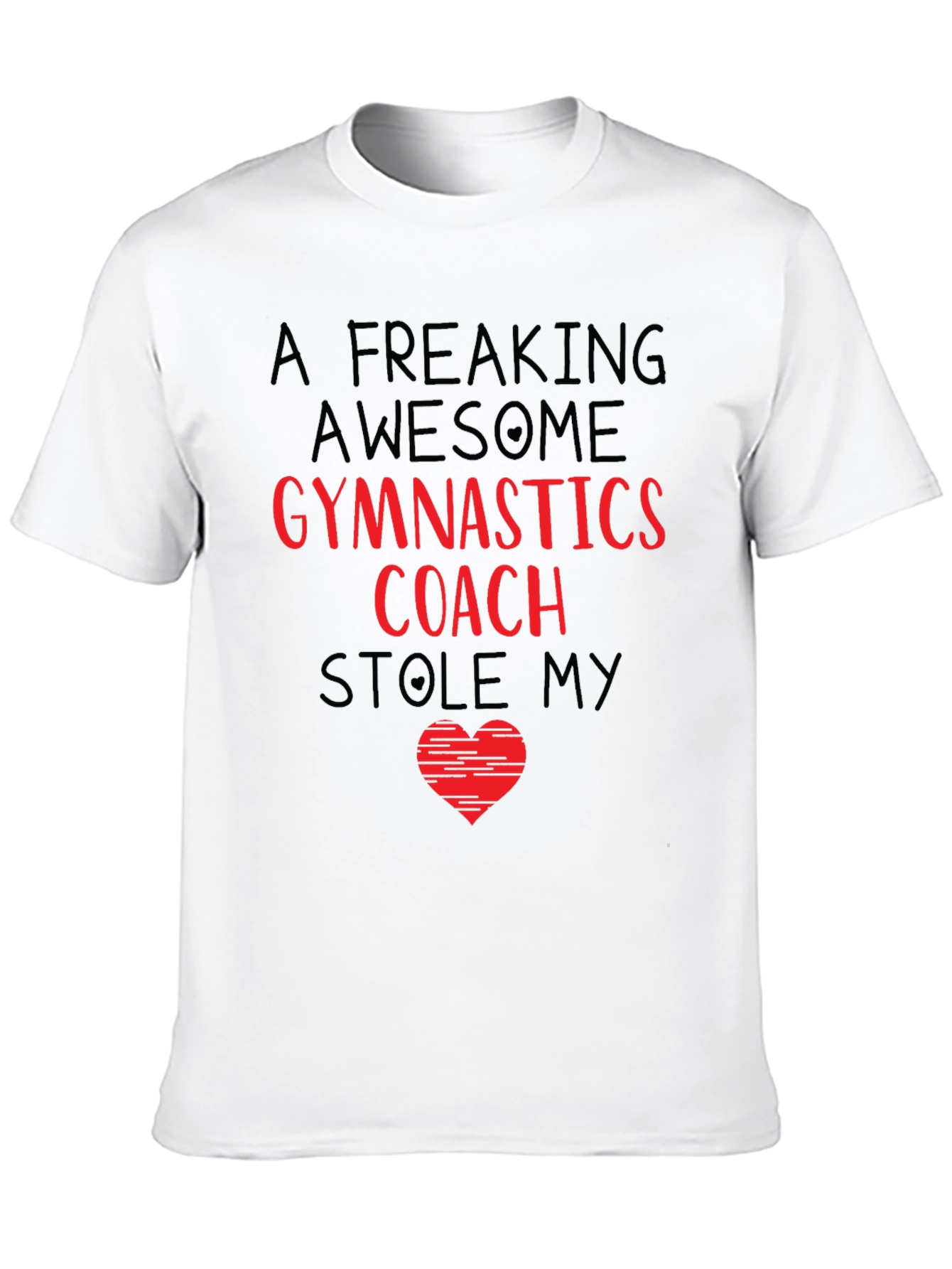 Gymnastics Coach T-Shirt: Freaking Awesome