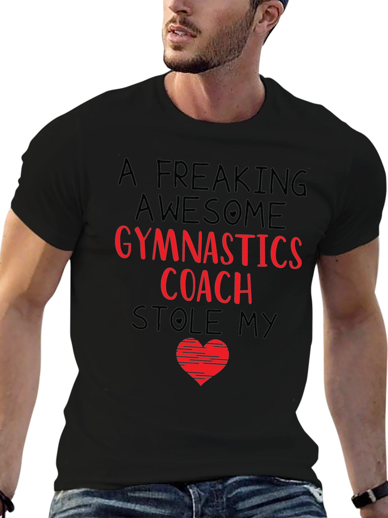 Gymnastics Coach T-Shirt: Freaking Awesome