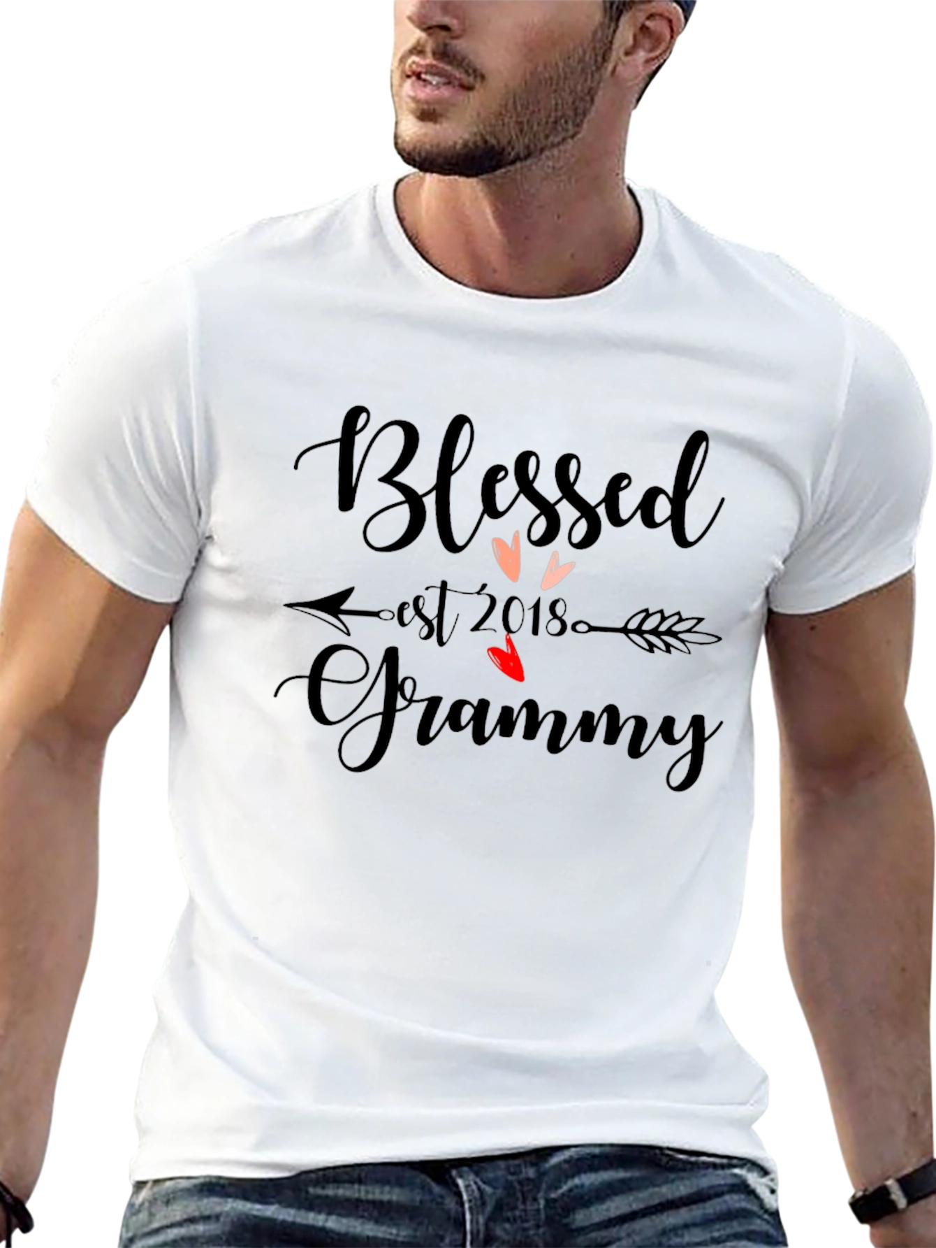 Blessed Grammy Est. 2018 Graphic Tee