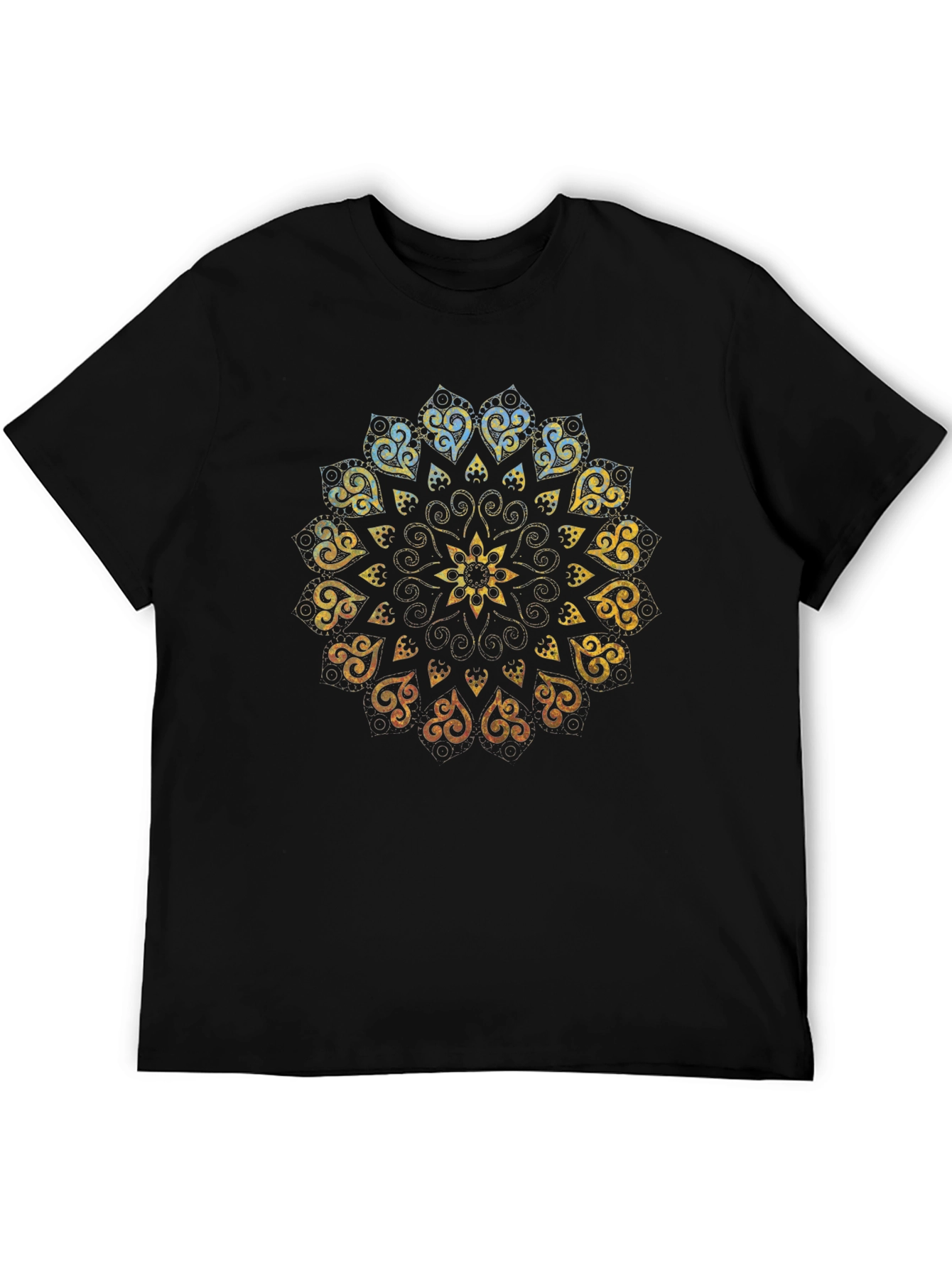 Mandala Graphic Black T-Shirt