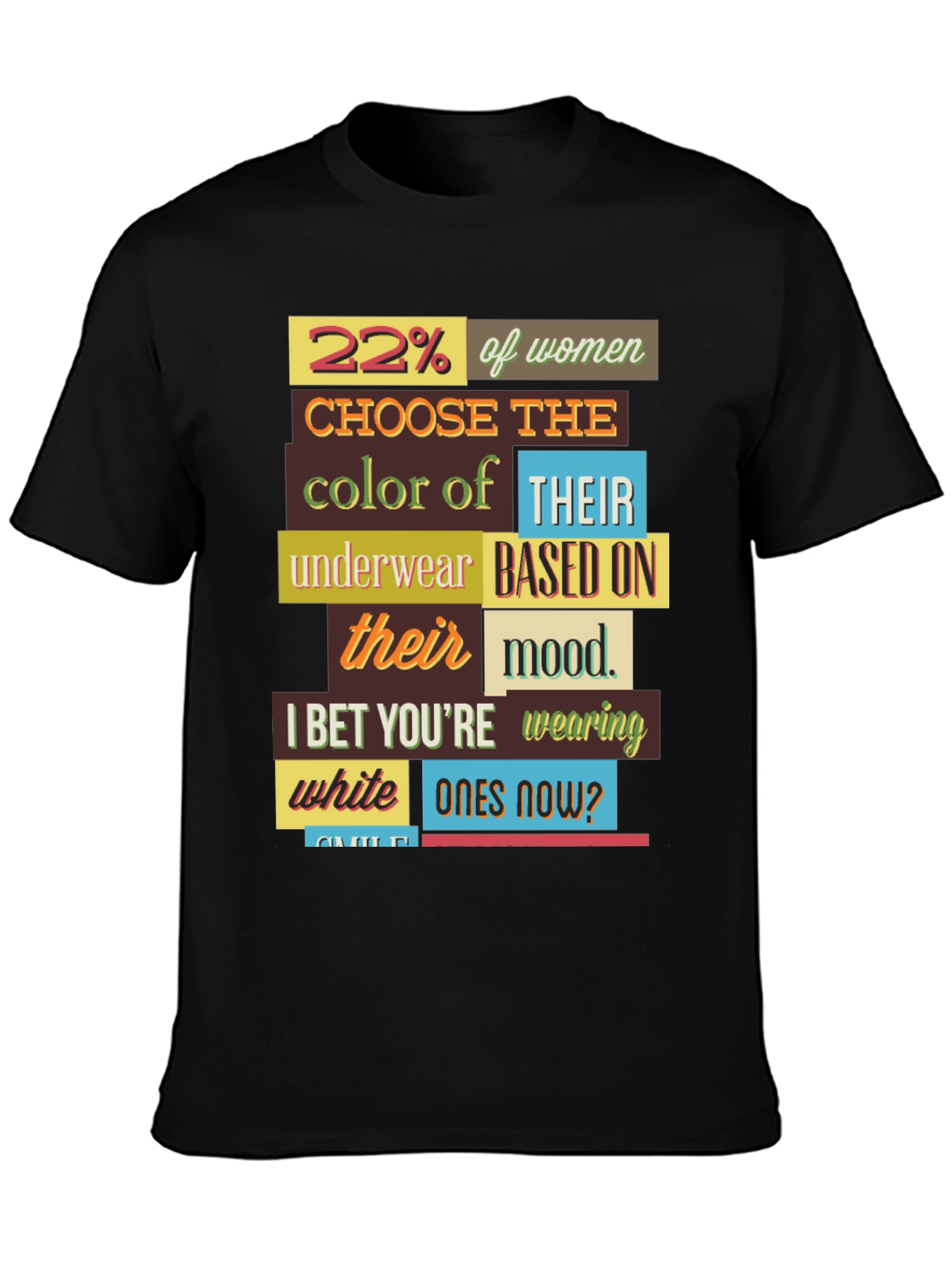 Funny Mood Underwear Mens T-Shirt