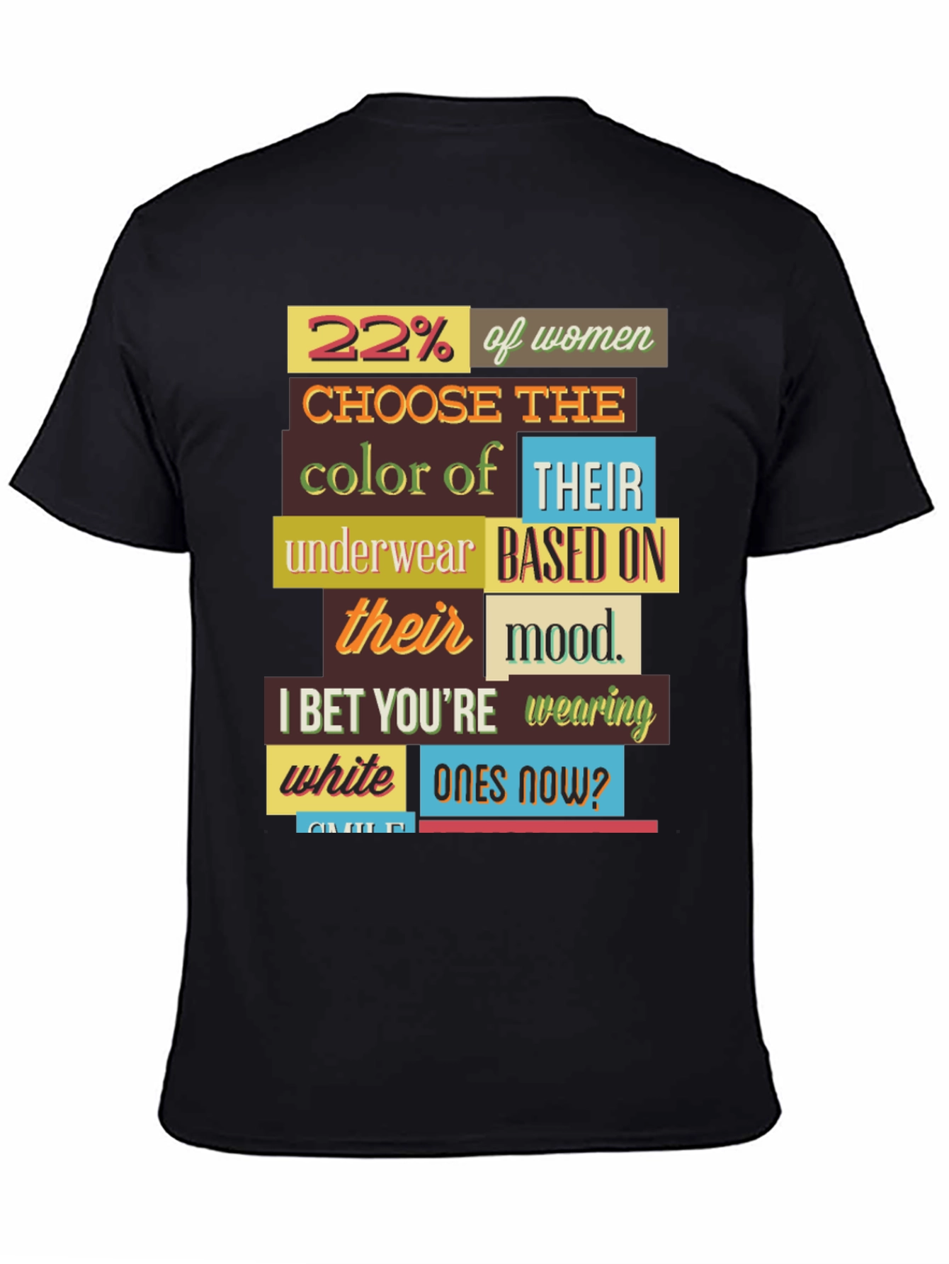 Funny Mood Underwear Mens T-Shirt