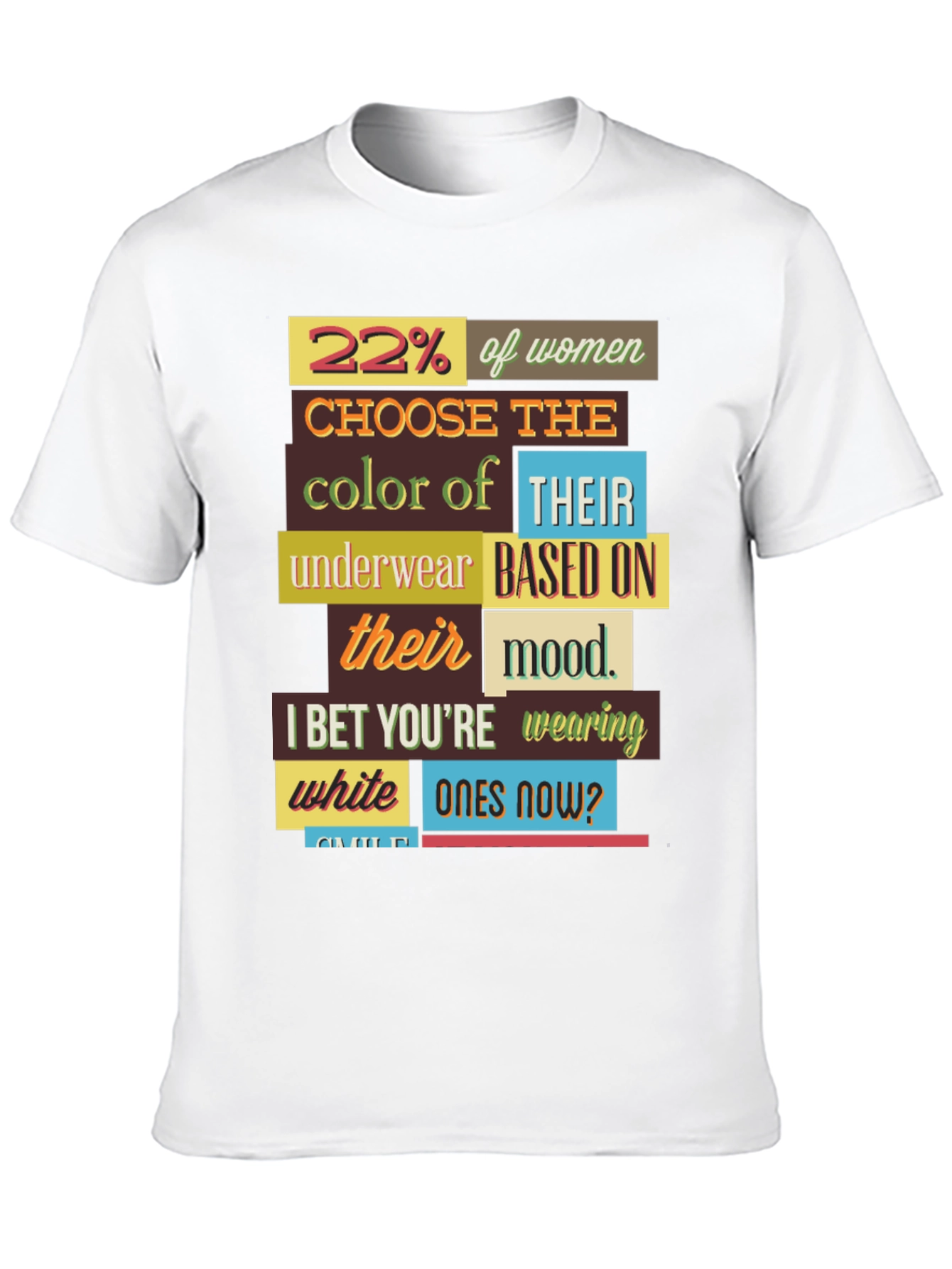 Funny Mood Underwear Mens T-Shirt