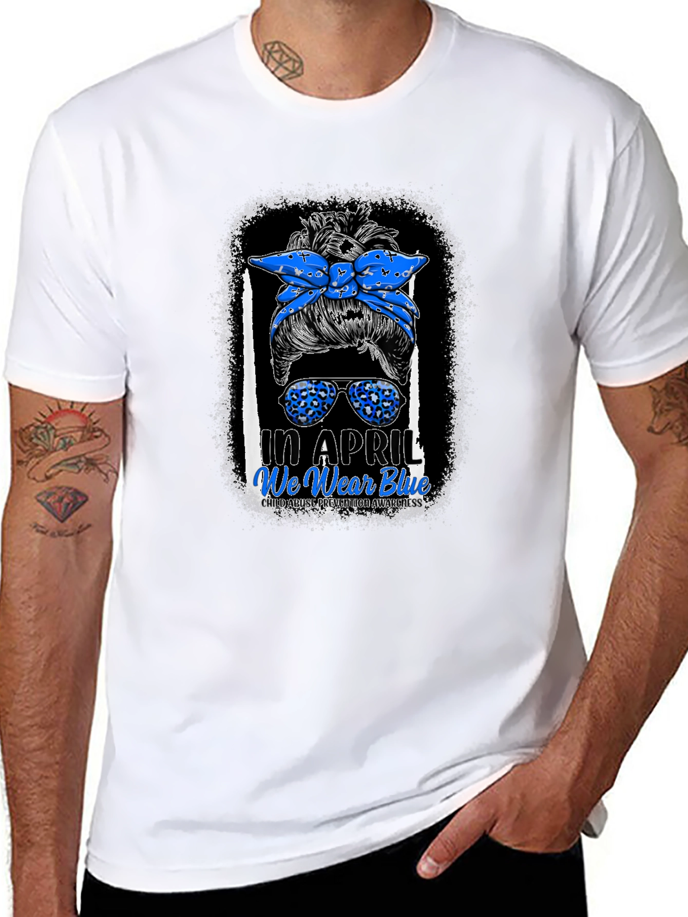 In April We Wear Blue T-Shirt