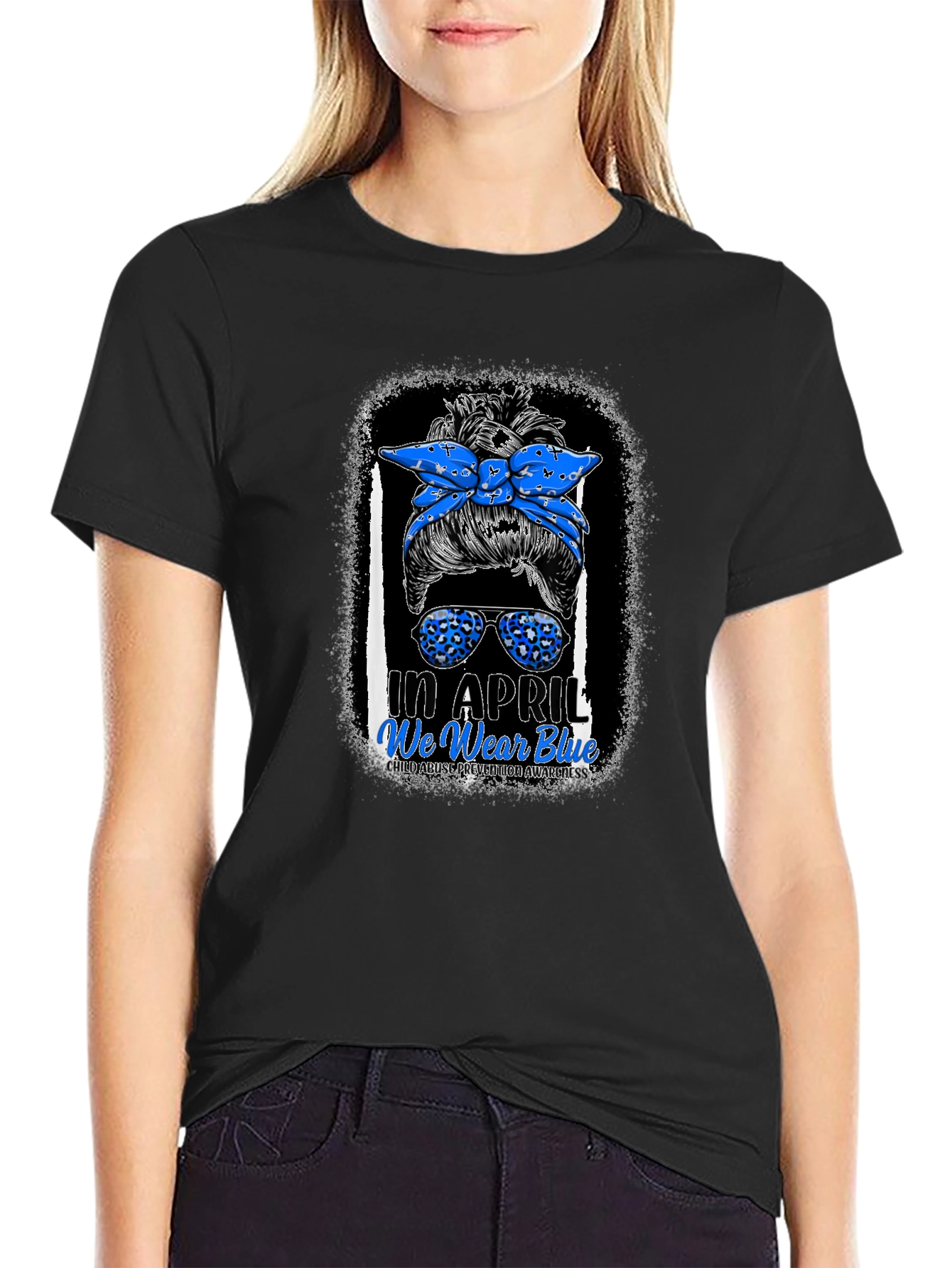 In April We Wear Blue T-Shirt
