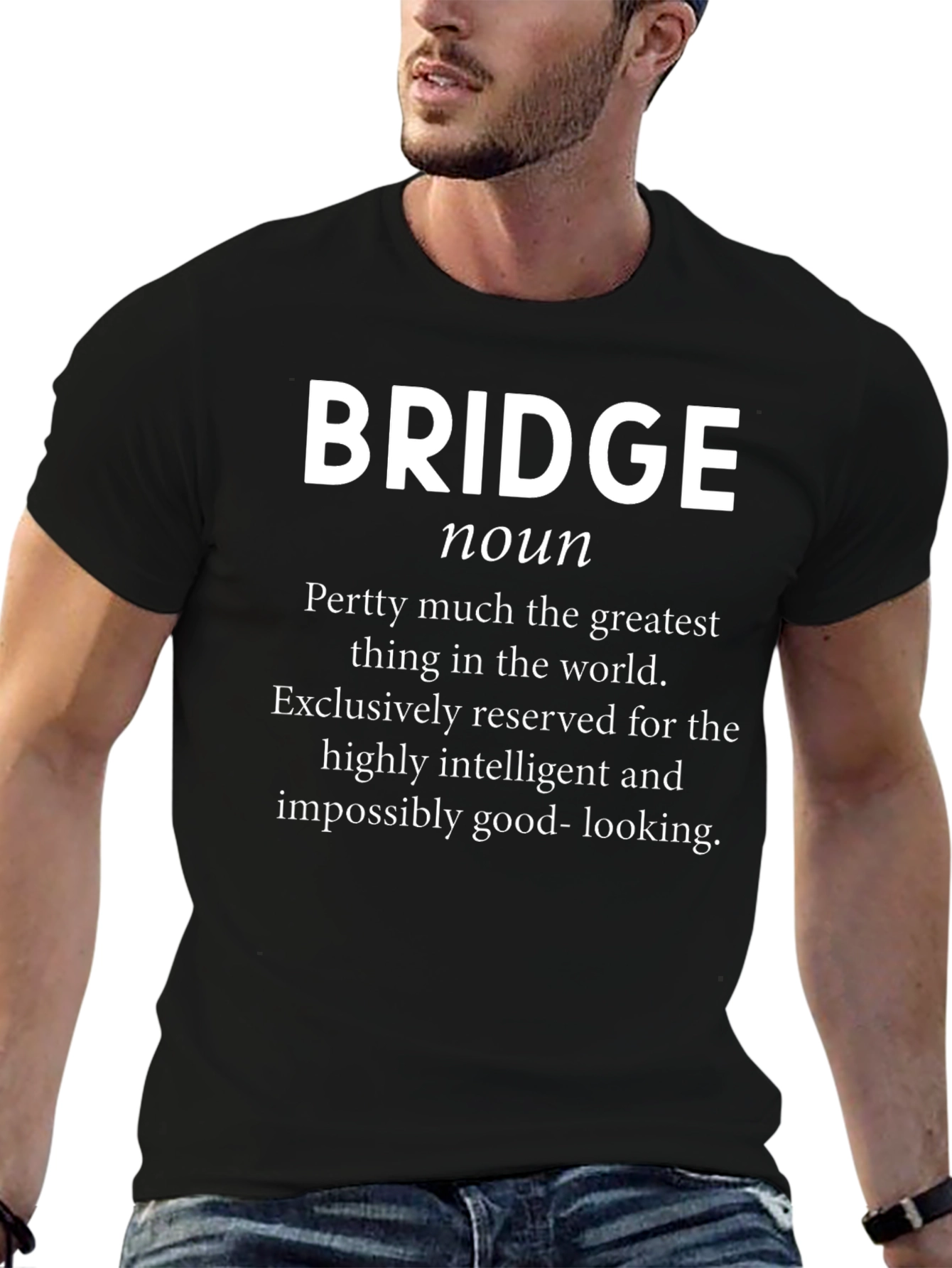 Funny BRIDGE Noun Definition T-Shirt