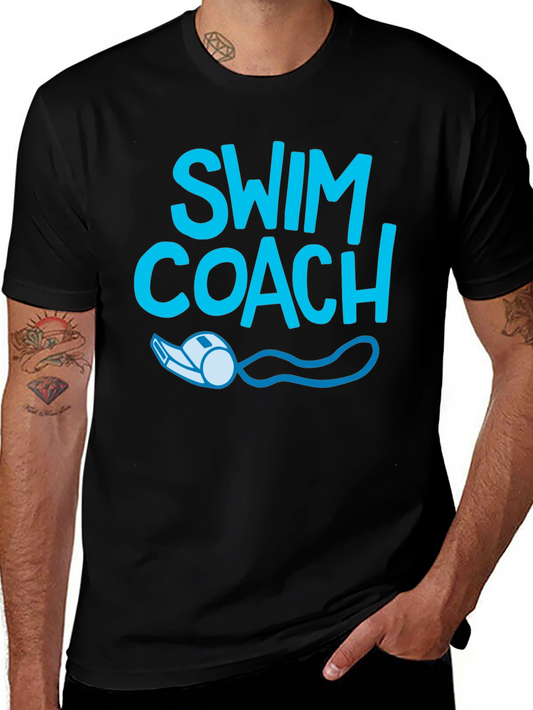 Swim Coach T-Shirt - Perfect for Swimming Instructors