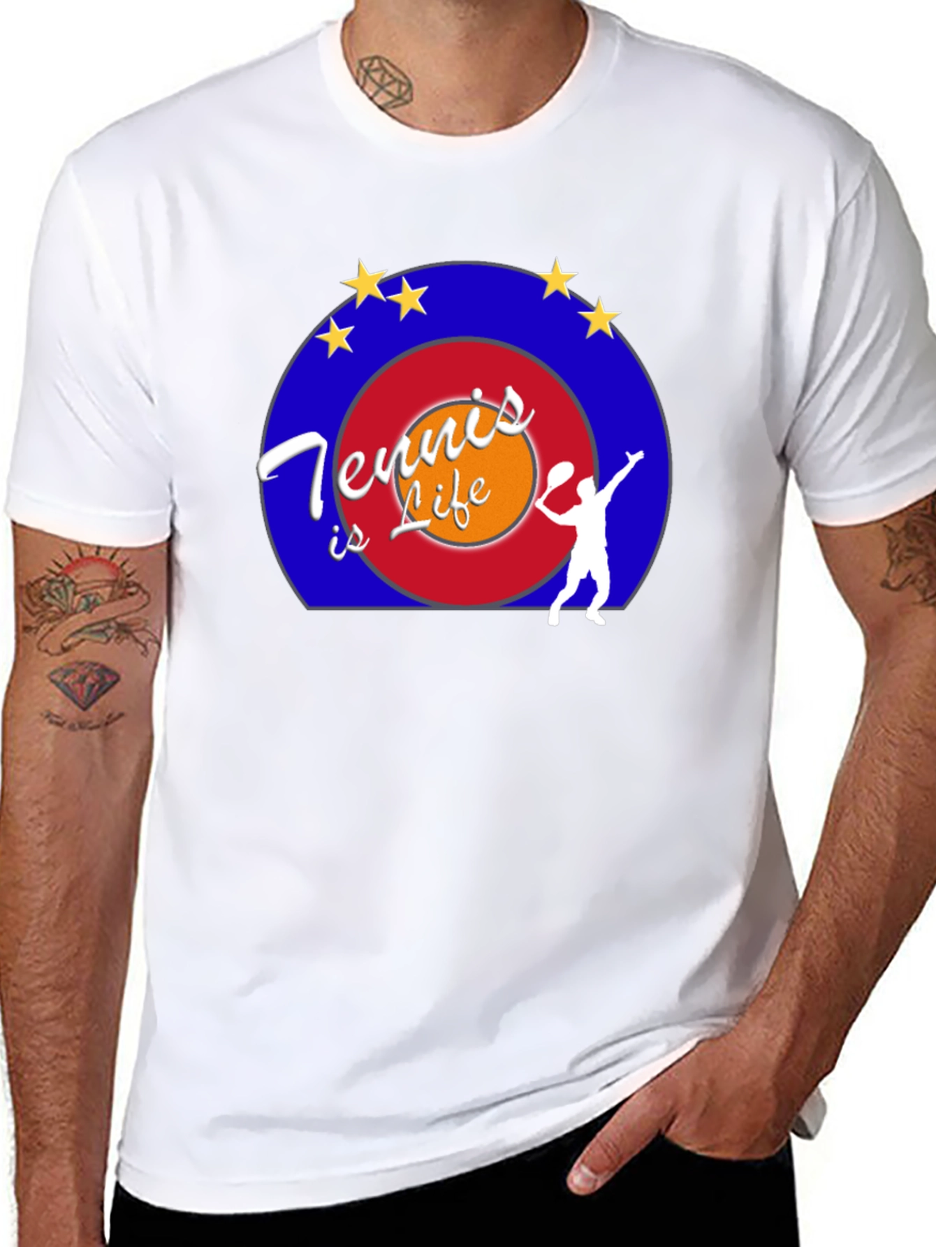 Tennis is Life Graphic Tee