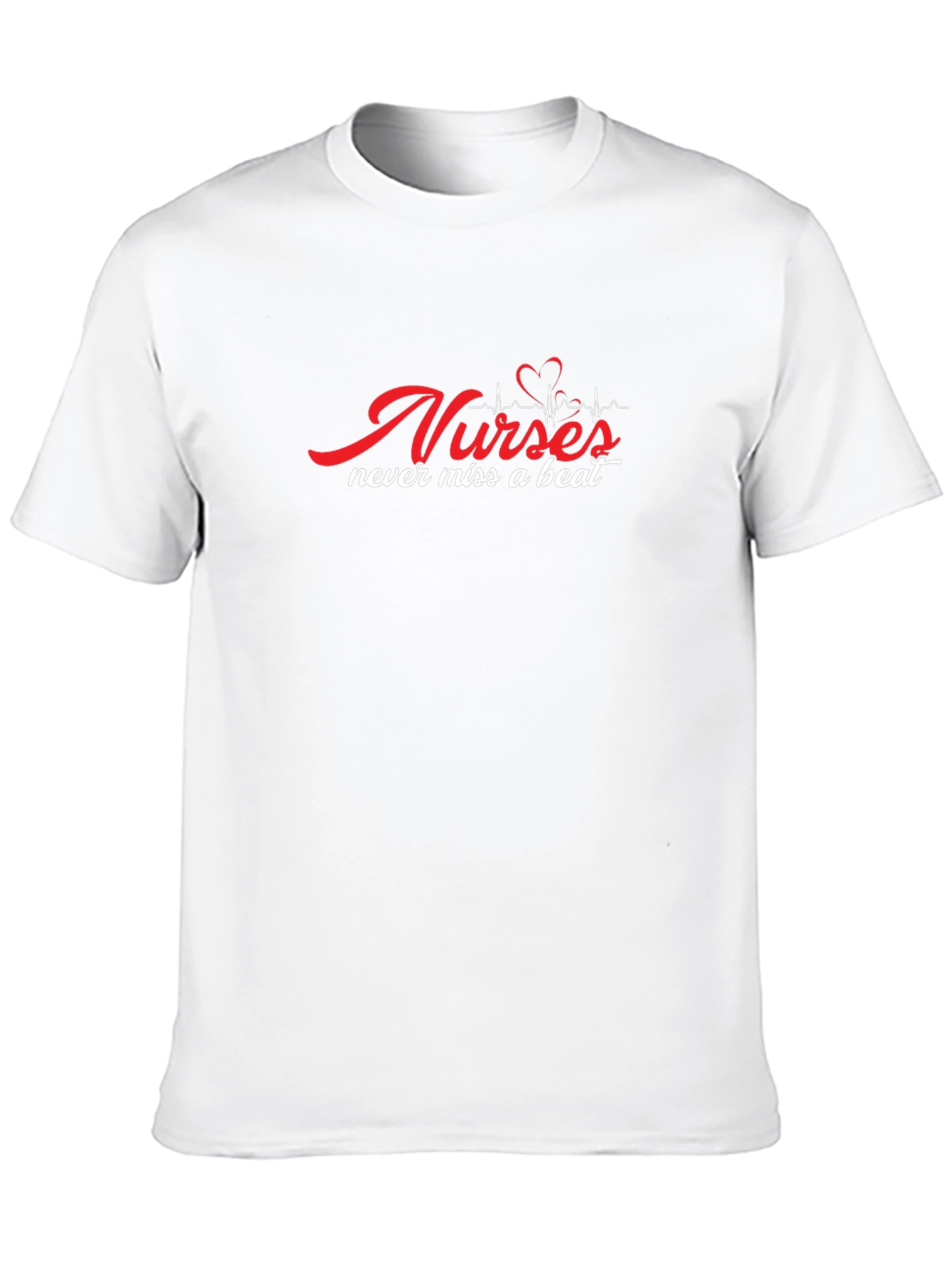 Nurses Never Miss a Beat Graphic T-Shirt