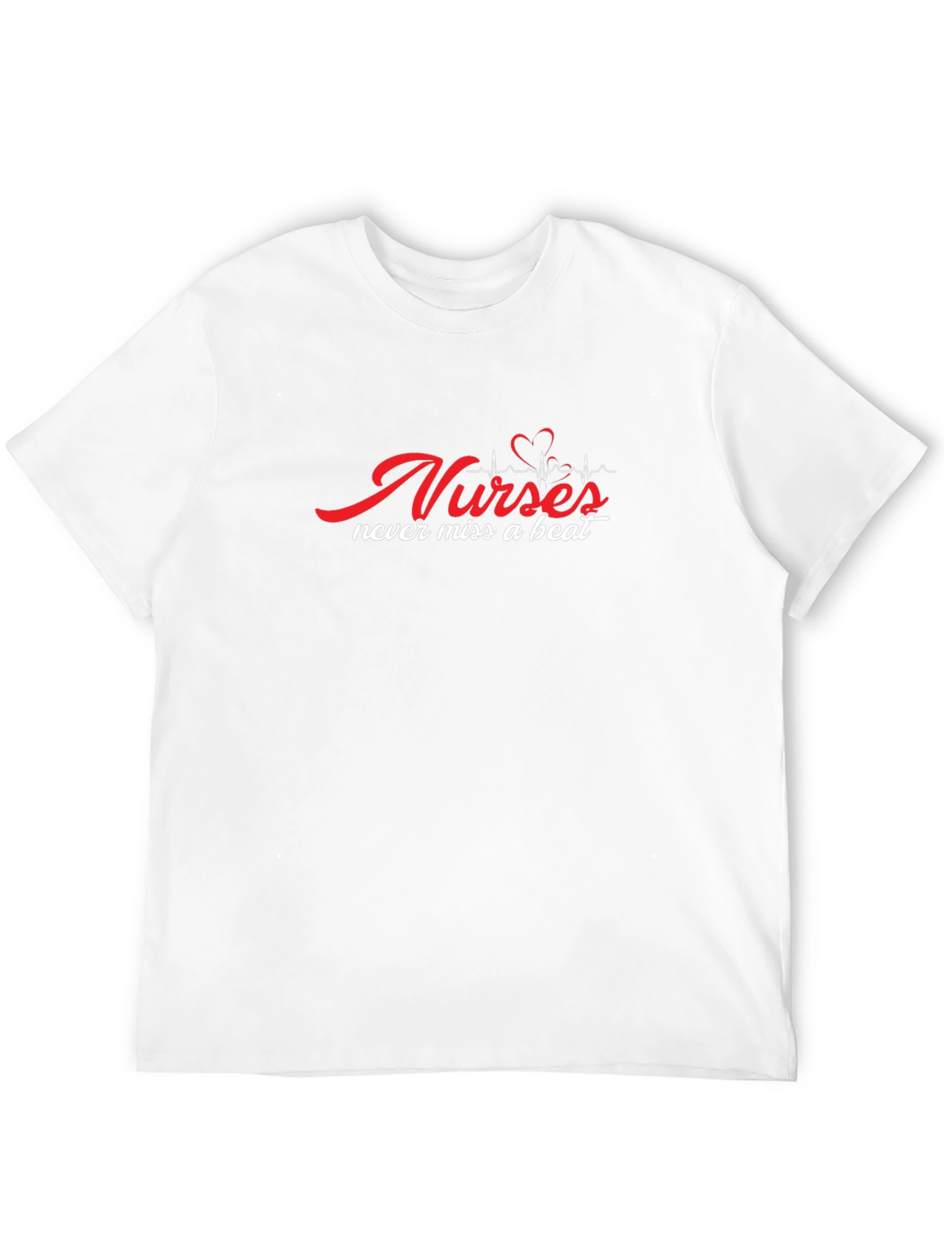 Nurses Never Miss a Beat Graphic T-Shirt