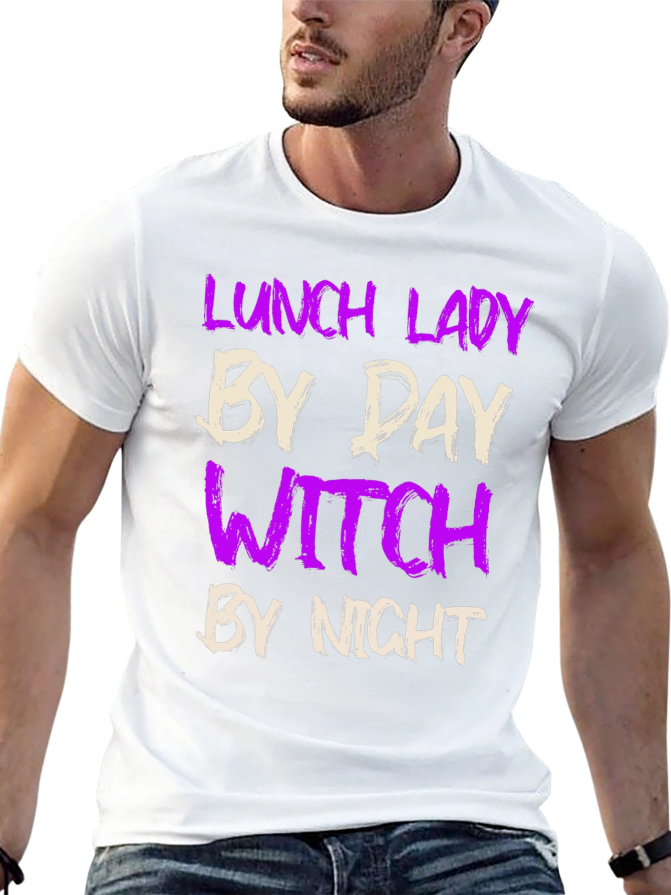 Lunch Lady By Day Witch By Night T-Shirt
