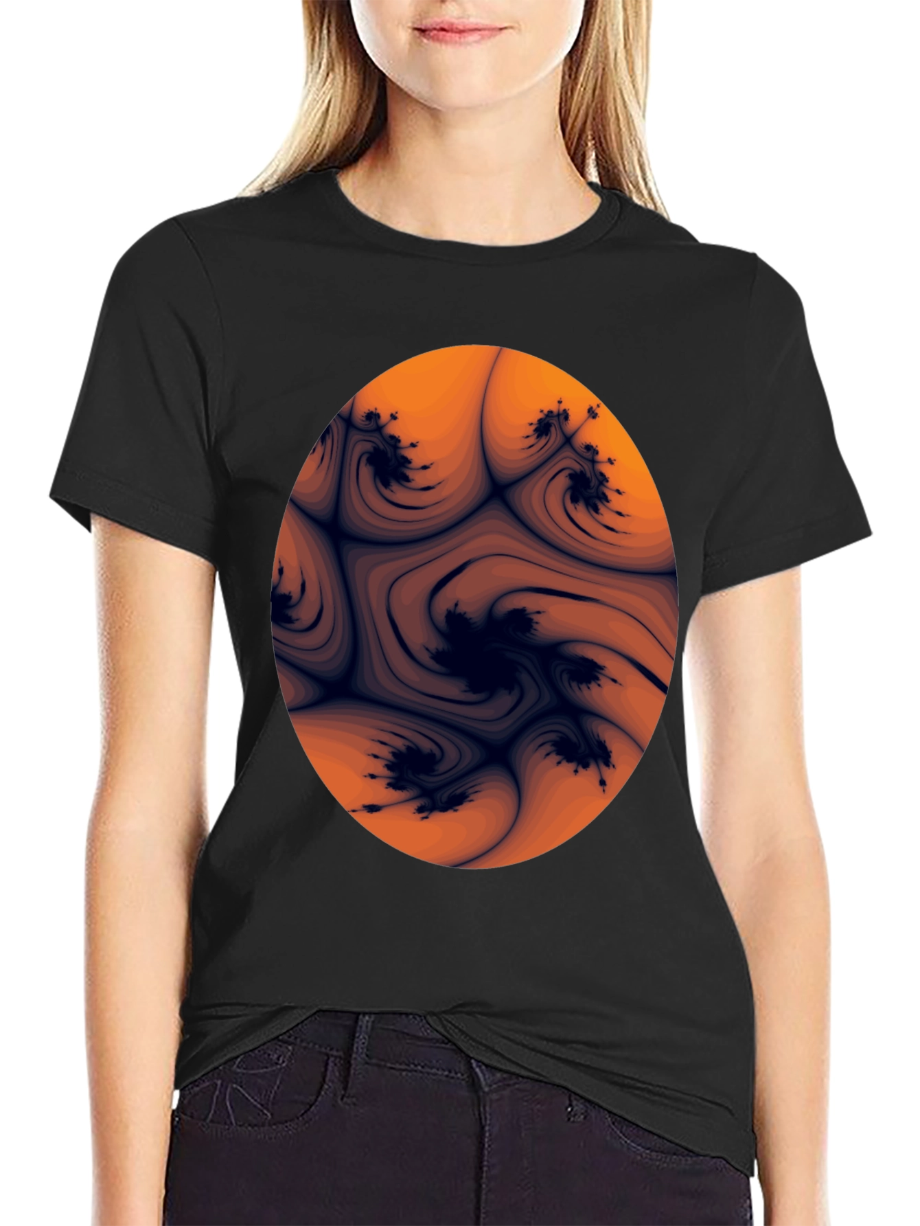 Fractal Design Black T-Shirt