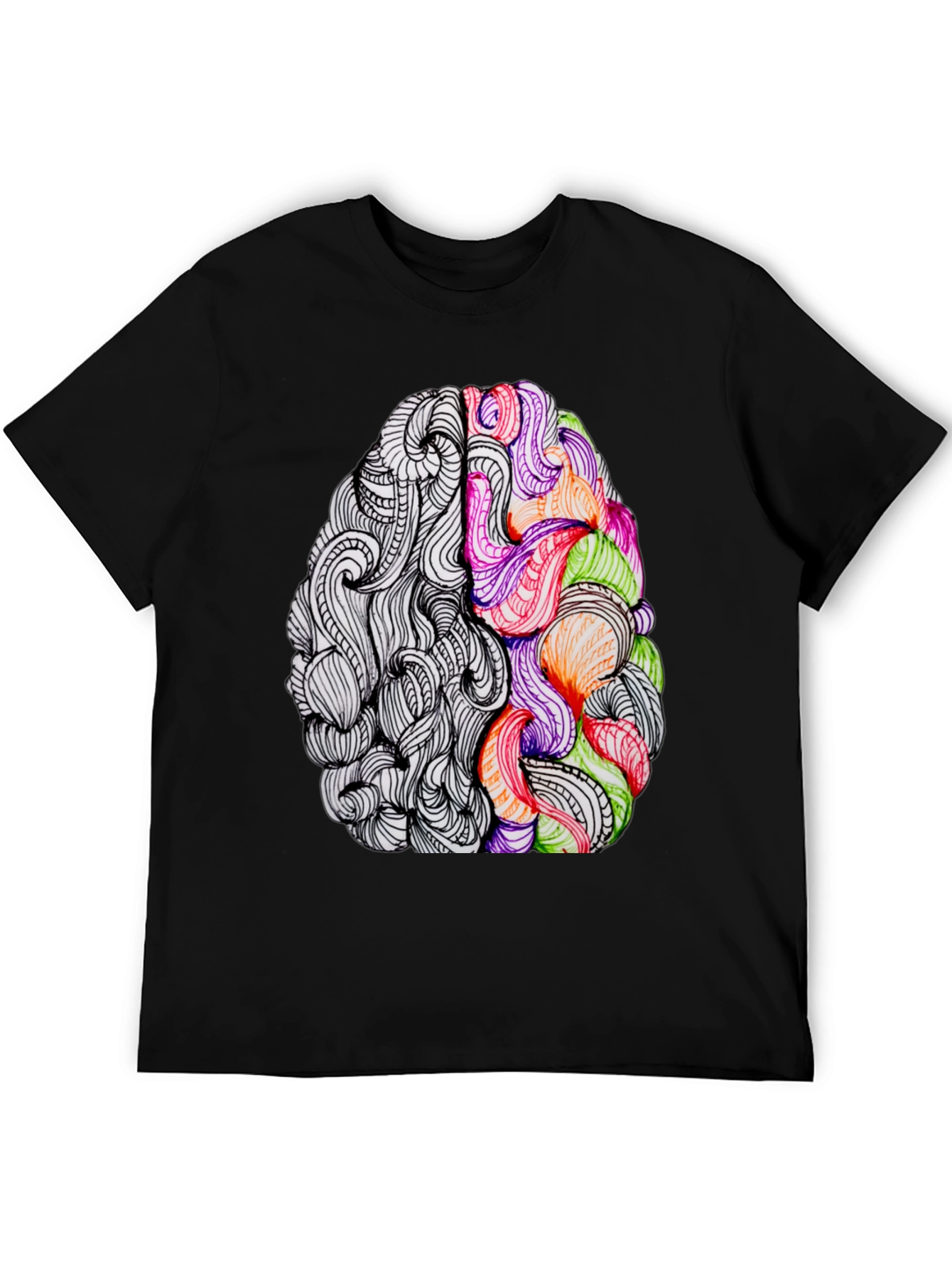 Creative Brain Graphic T-Shirt