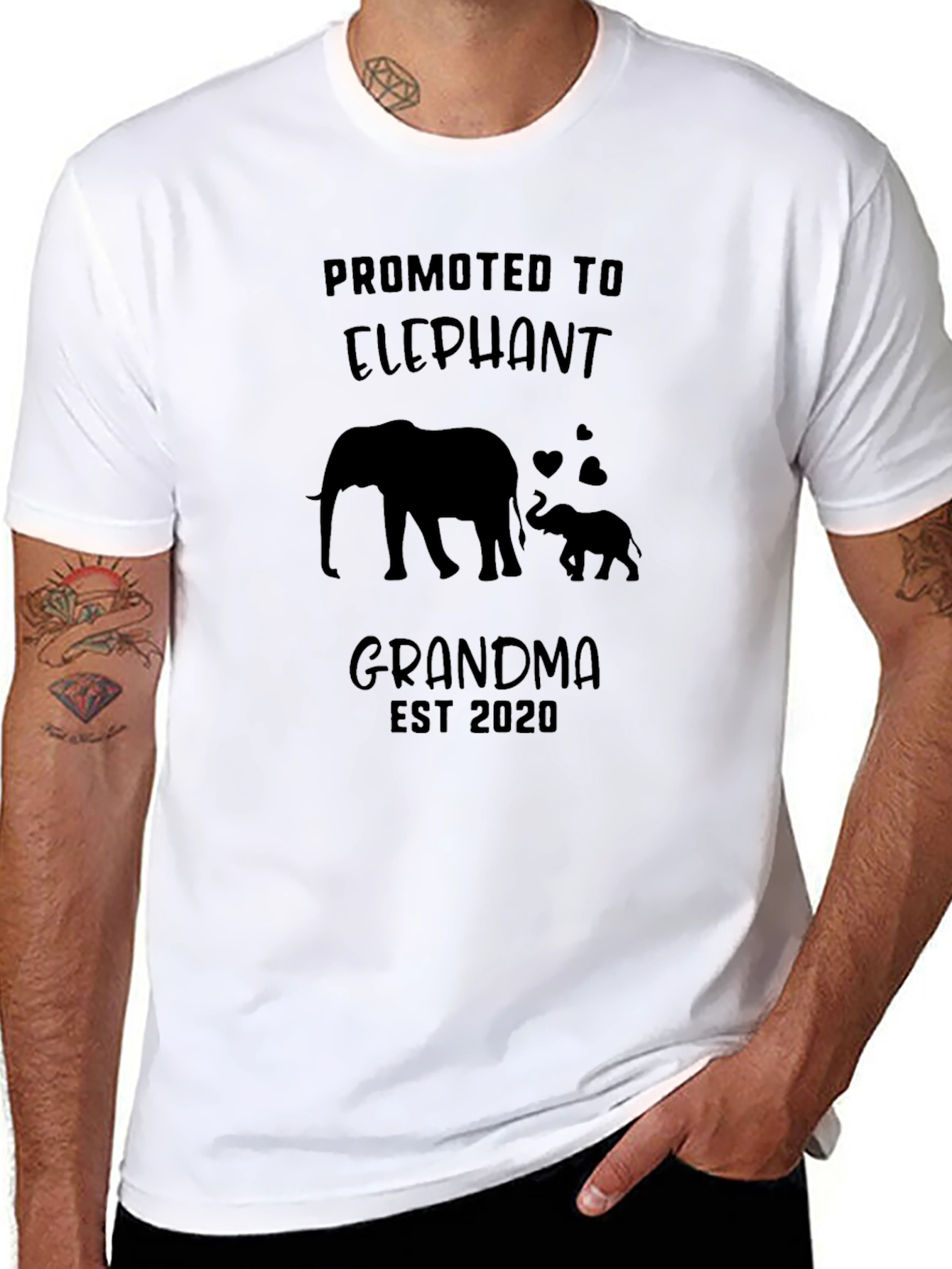 Elephant Grandma T-Shirt - Promoted 2020