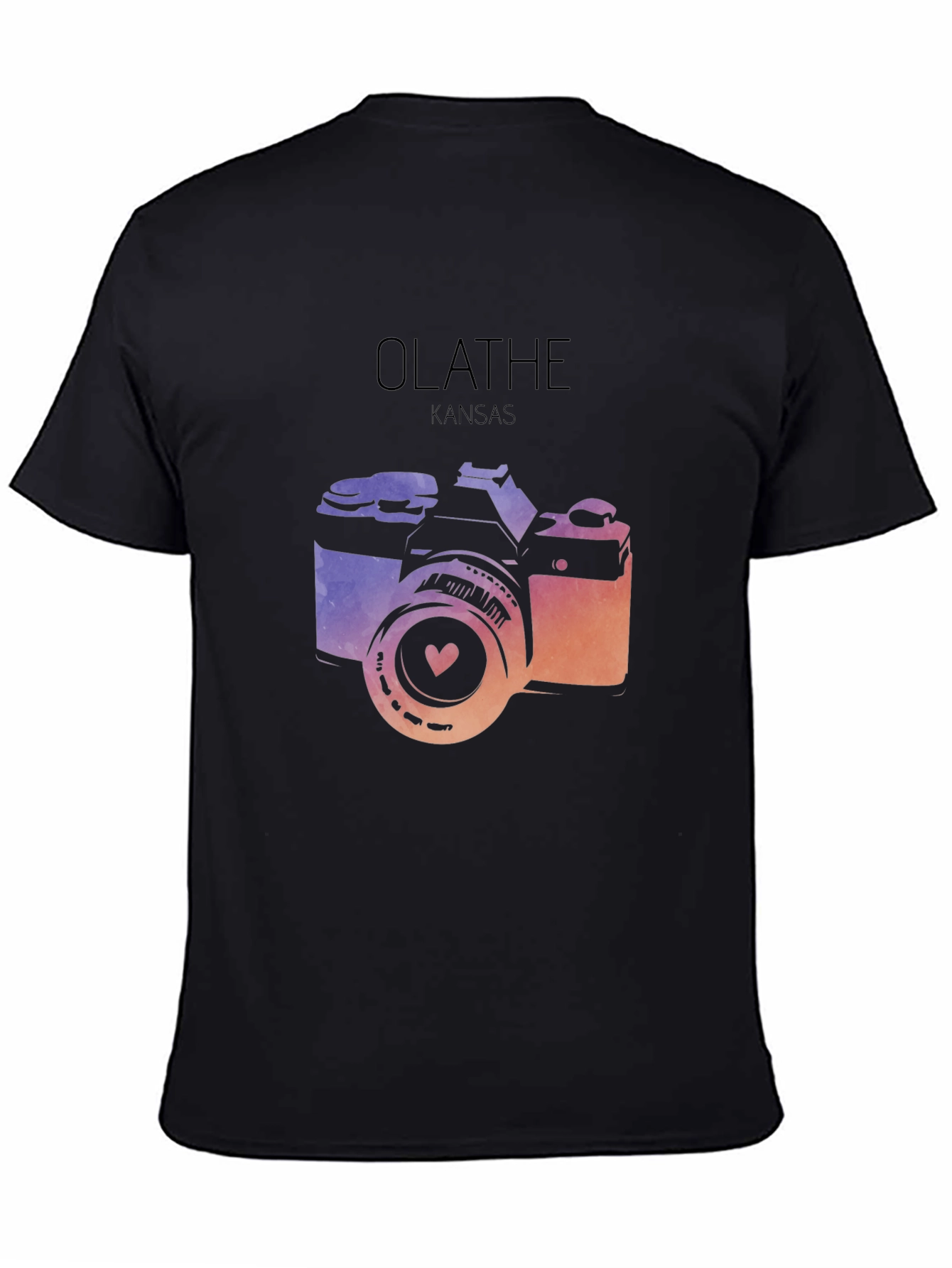 Olathe Kansas Camera Graphic T-Shirt