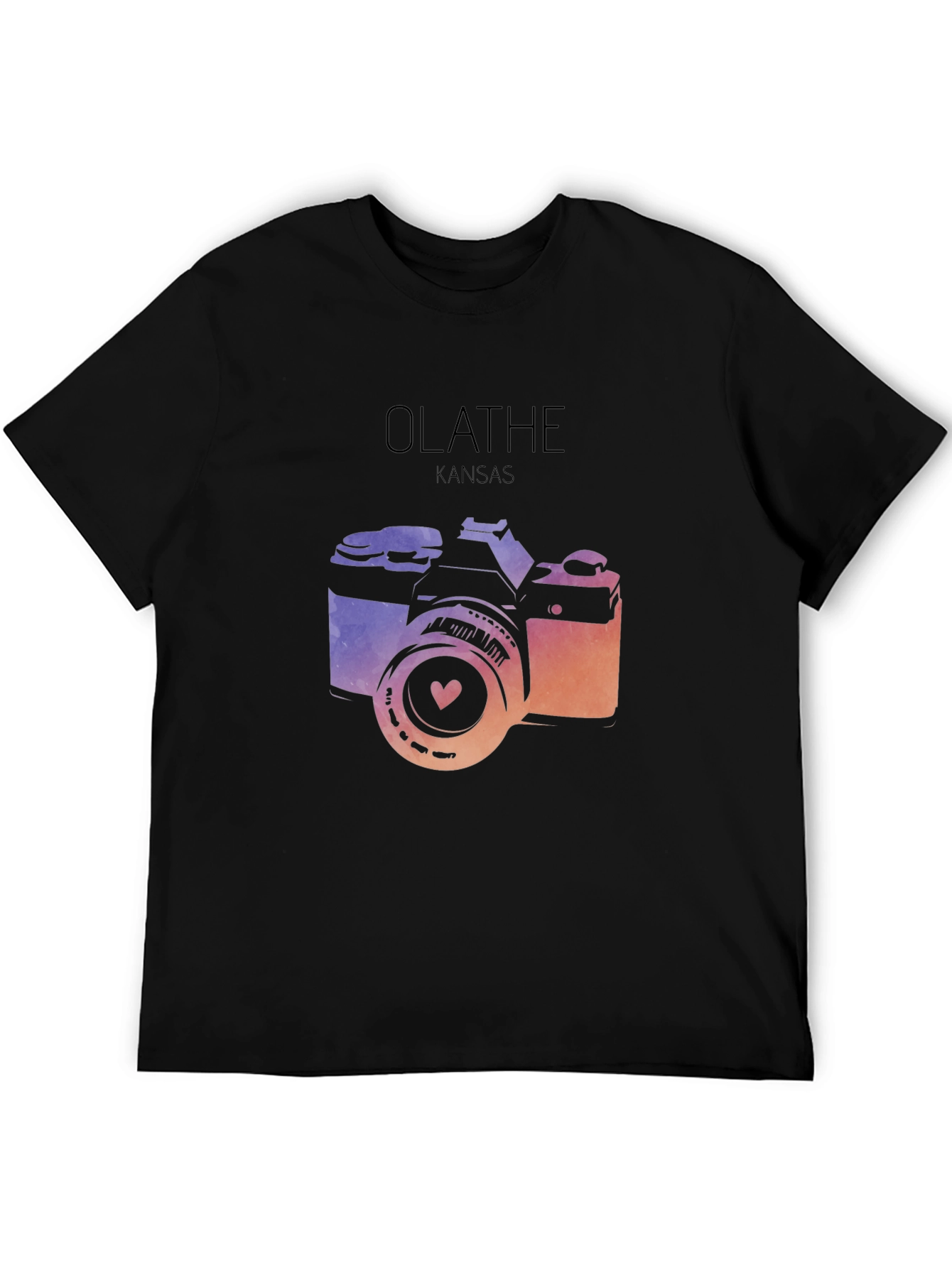 Olathe Kansas Camera Graphic T-Shirt