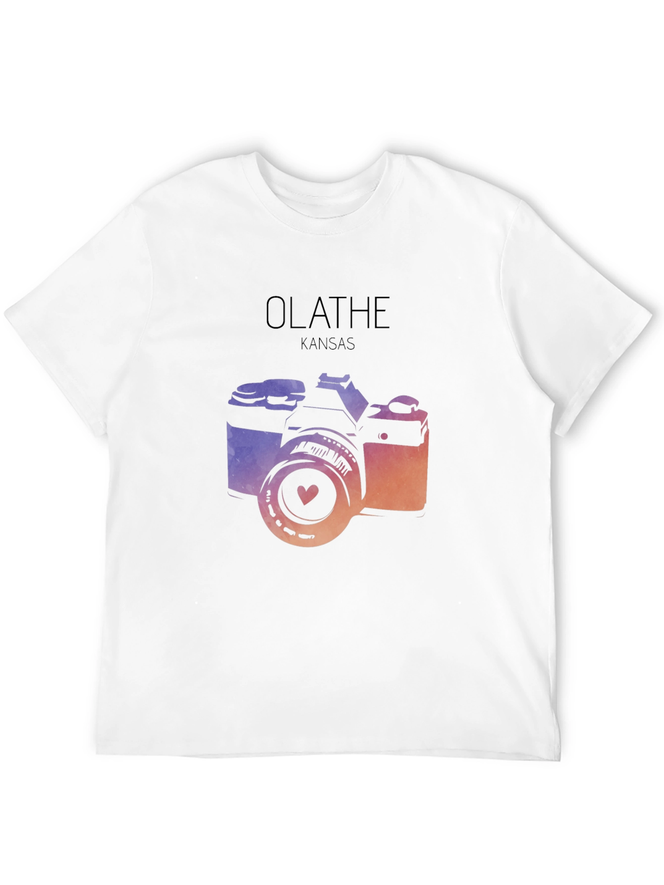 Olathe Kansas Camera Graphic T-Shirt