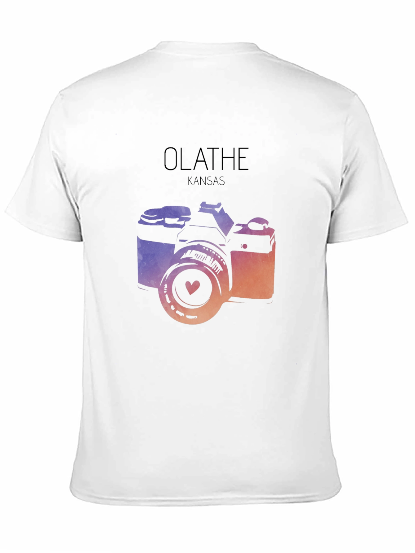 Olathe Kansas Camera Graphic T-Shirt