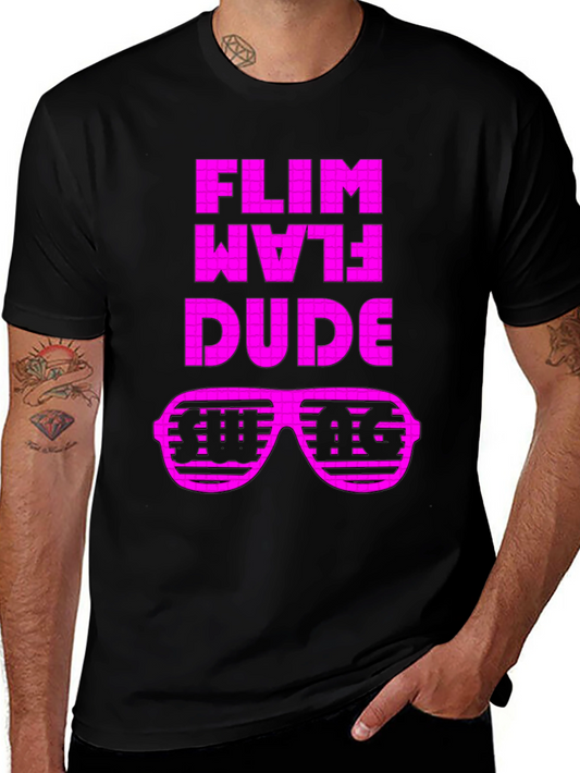 Flim Flam Dude Graphic Tee - Retro Style