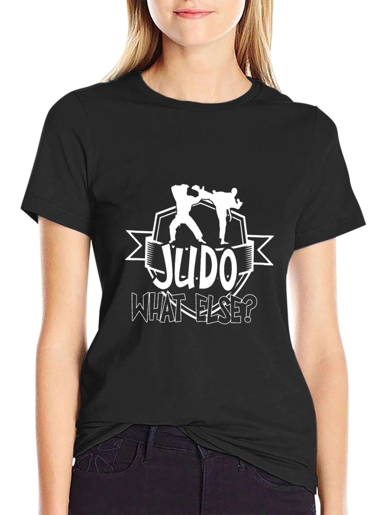 Judo What Else? Black T-Shirt