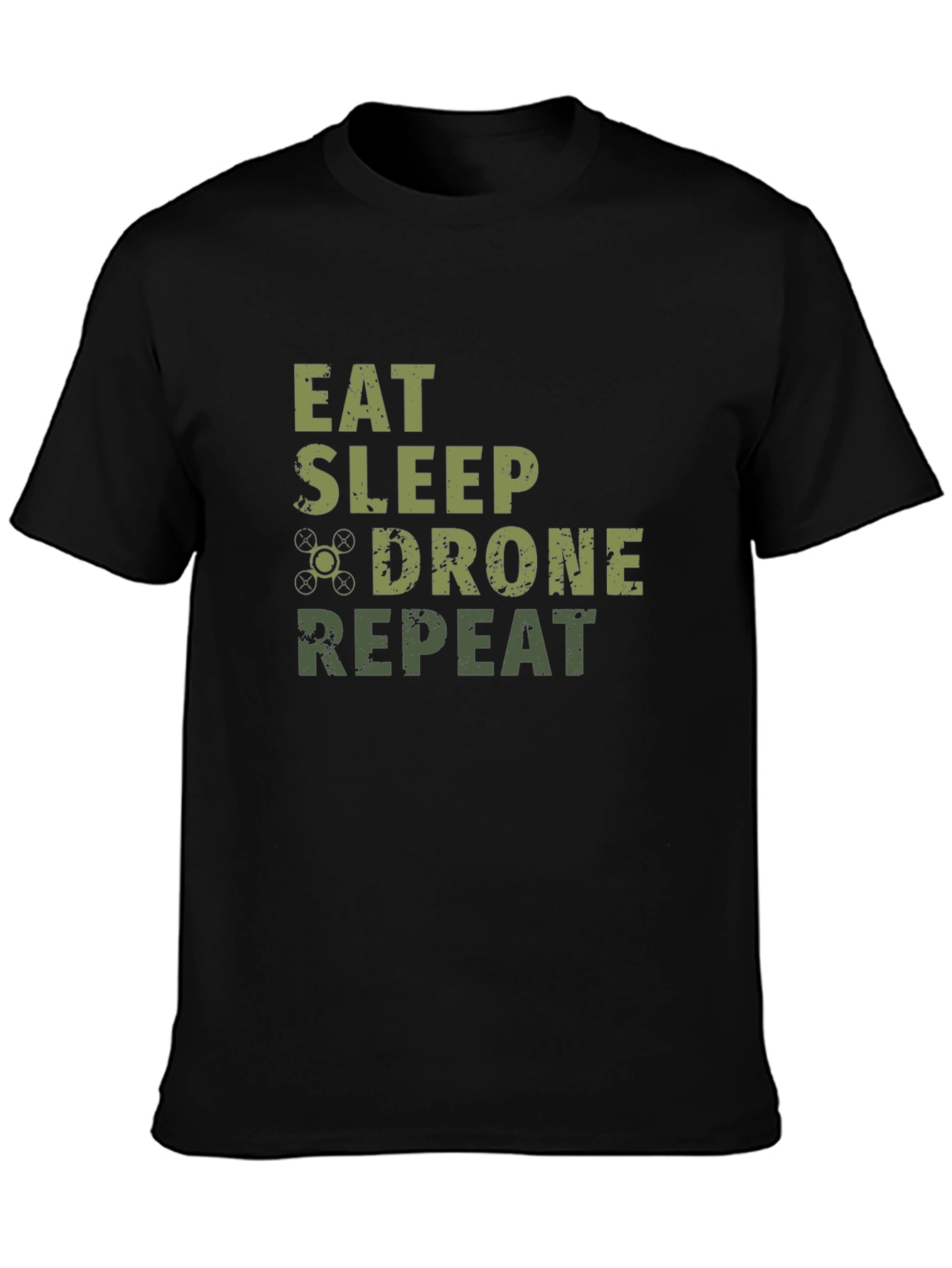 Eat Sleep Drone Repeat Graphic Tee
