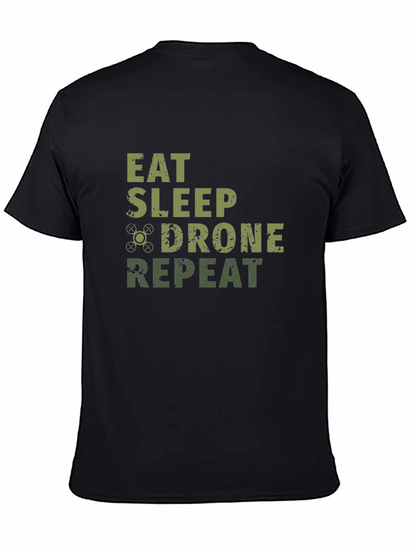 Eat Sleep Drone Repeat Graphic Tee