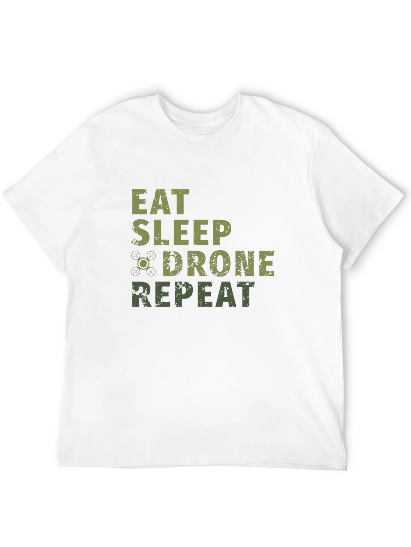 Eat Sleep Drone Repeat Graphic Tee