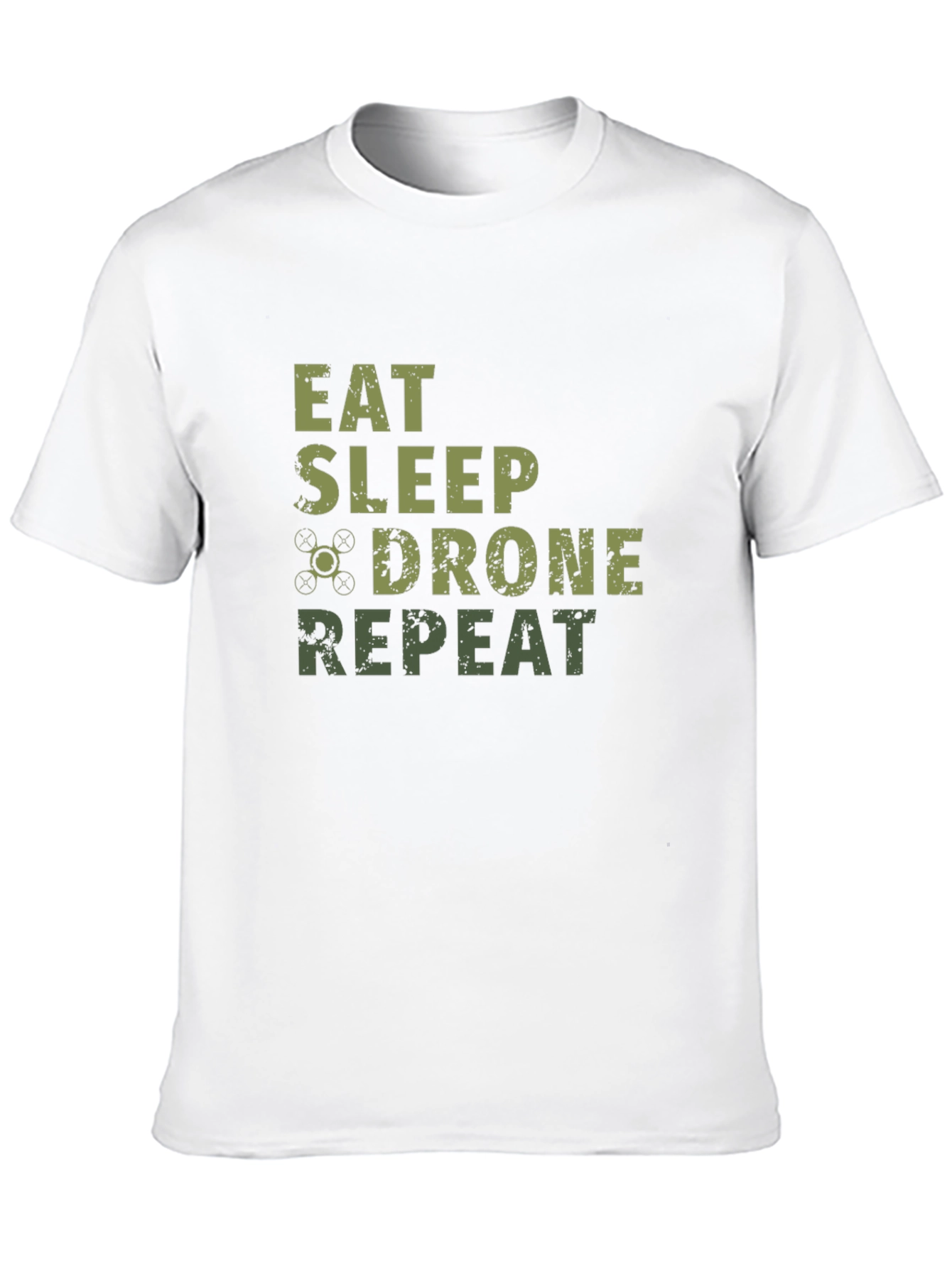 Eat Sleep Drone Repeat Graphic Tee
