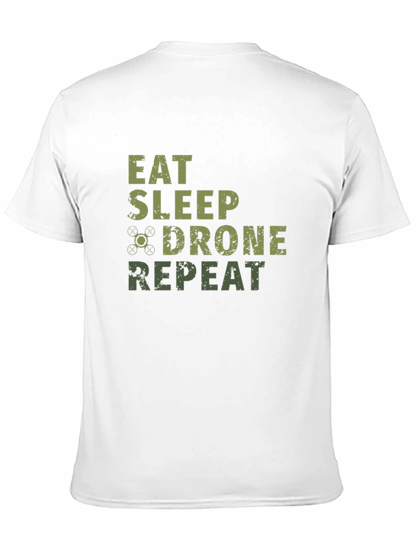 Eat Sleep Drone Repeat Graphic Tee