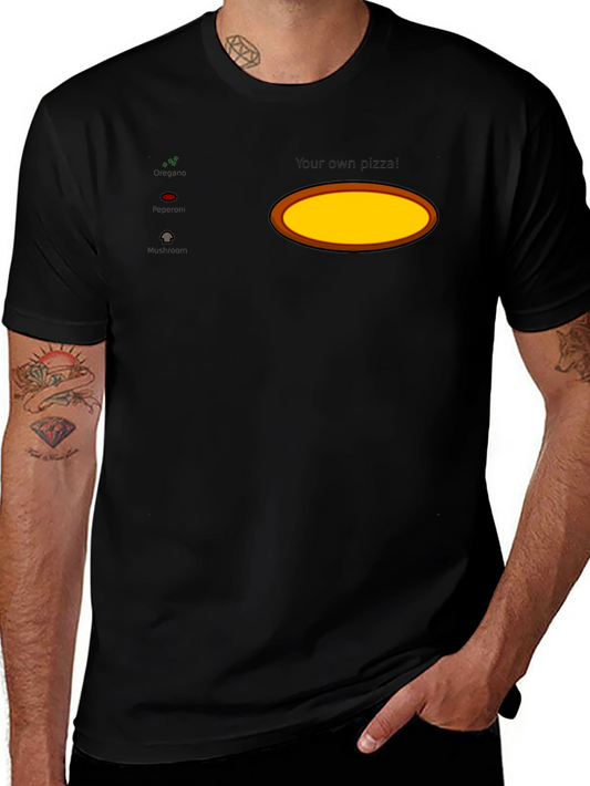 Customizable Pizza Ingredient T-Shirt
