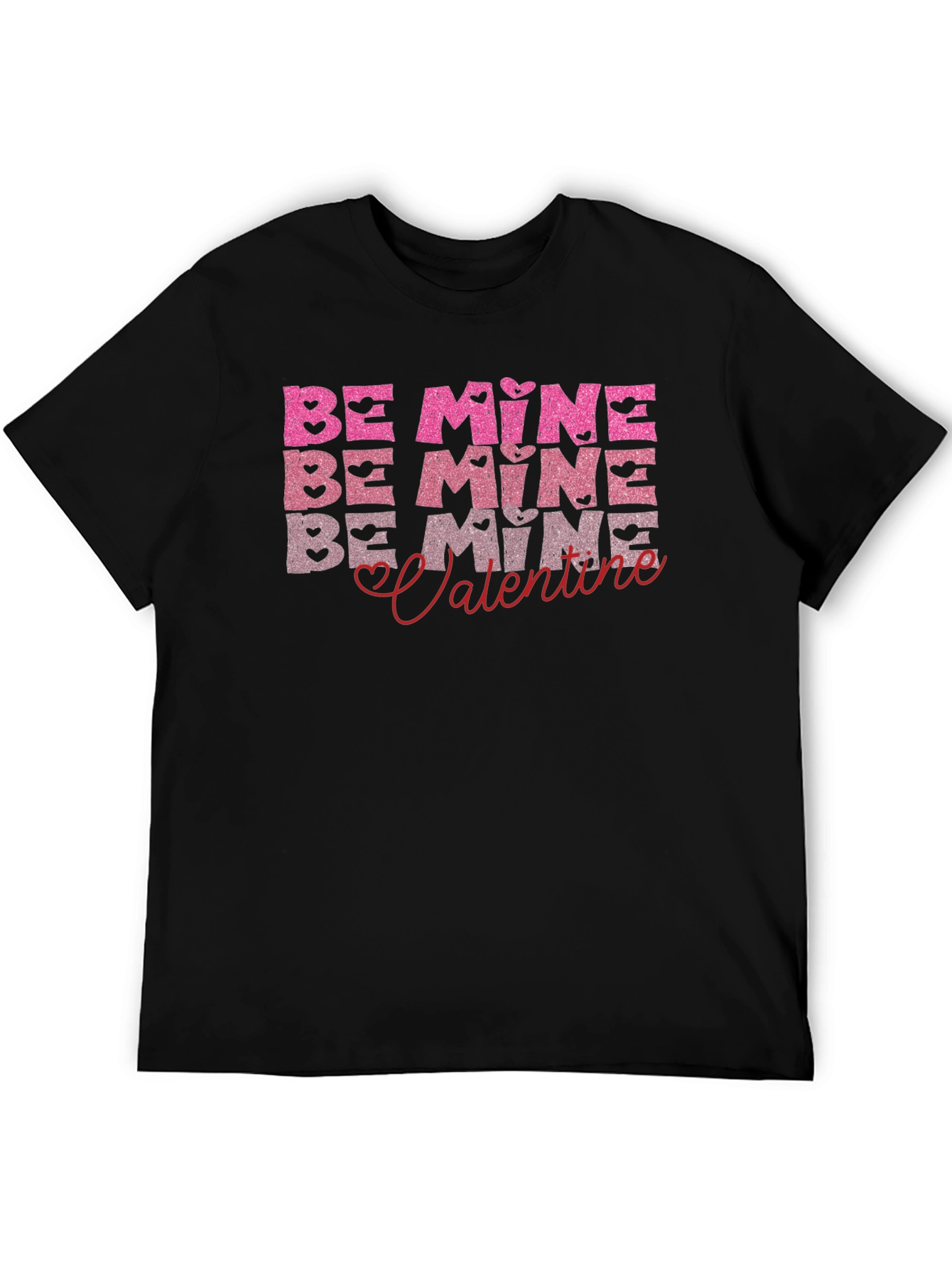 Be Mine Valentines Day Graphic T-Shirt