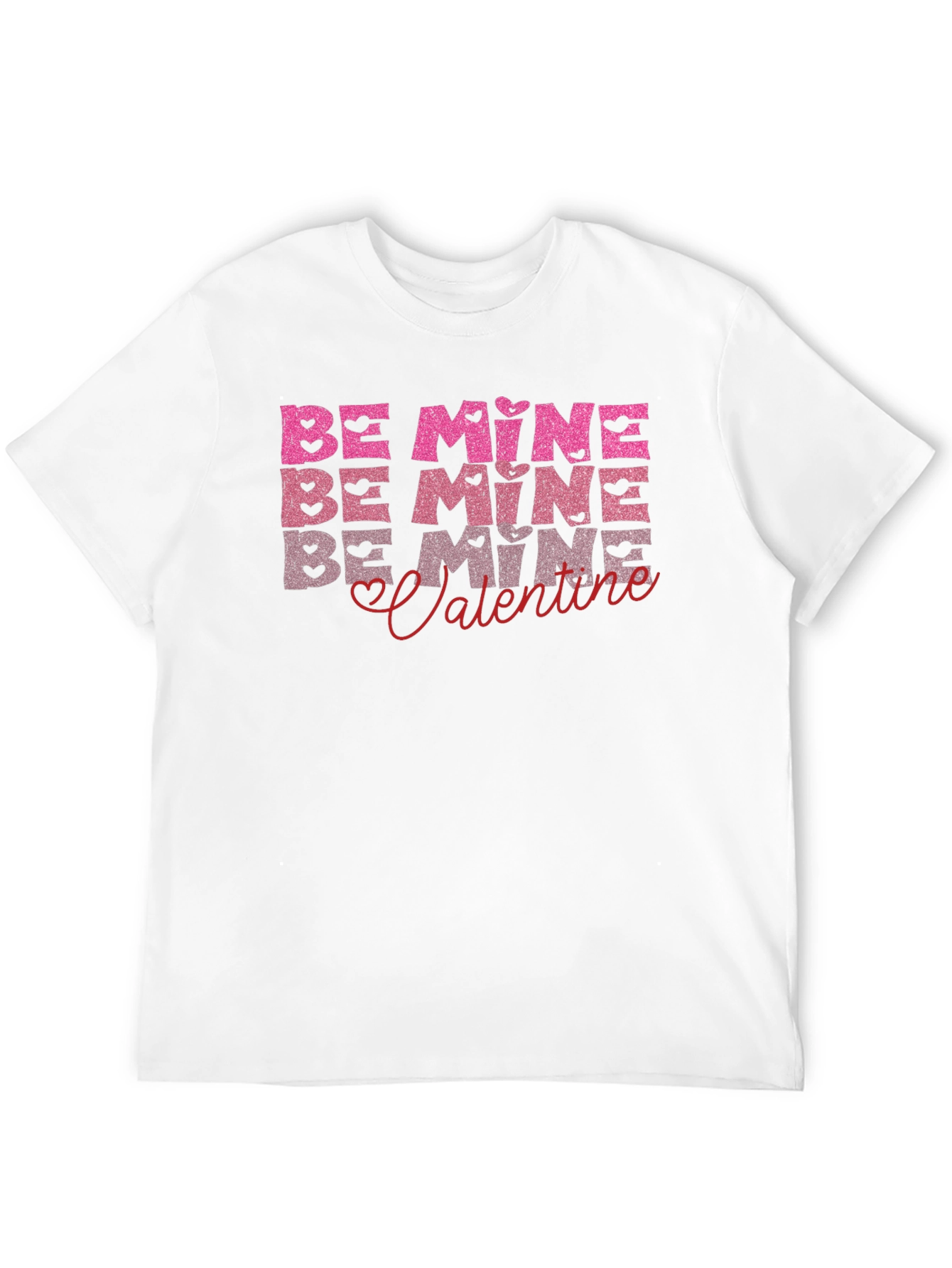 Be Mine Valentines Day Graphic T-Shirt