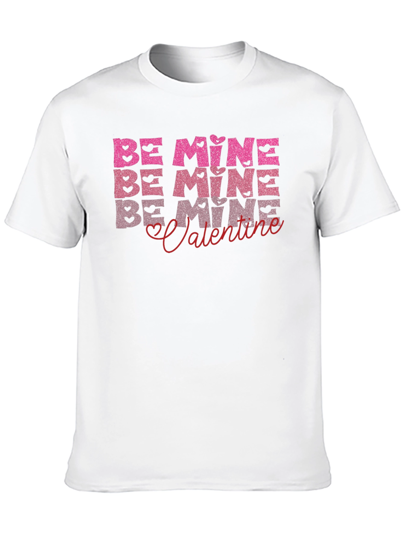 Be Mine Valentines Day Graphic T-Shirt