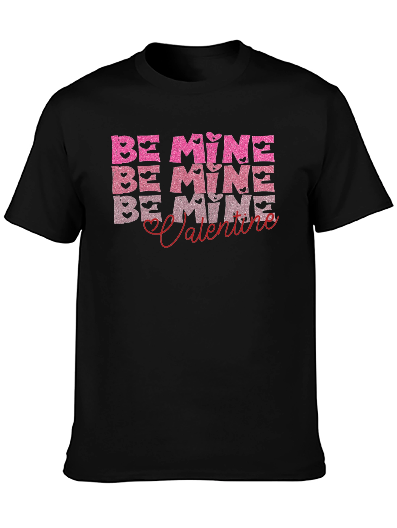 Be Mine Valentines Day Graphic T-Shirt