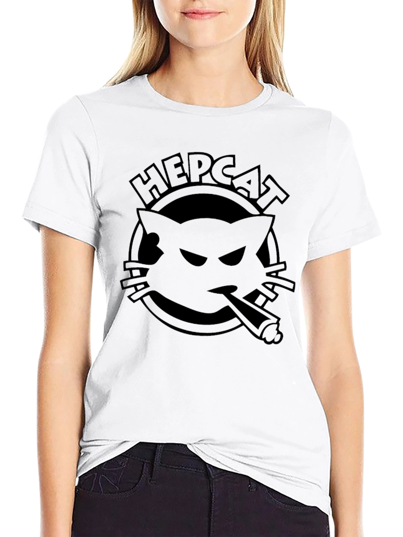 Hepcat T-Shirt - Cool Cat with Attitude!