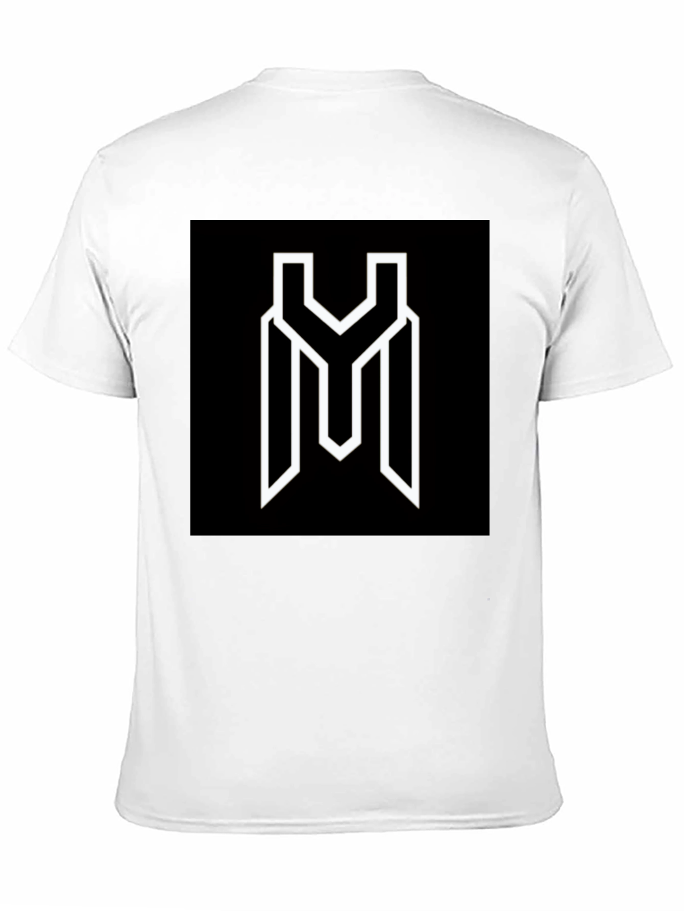 Modern Graphic Tee - Black YM Logo Shirt