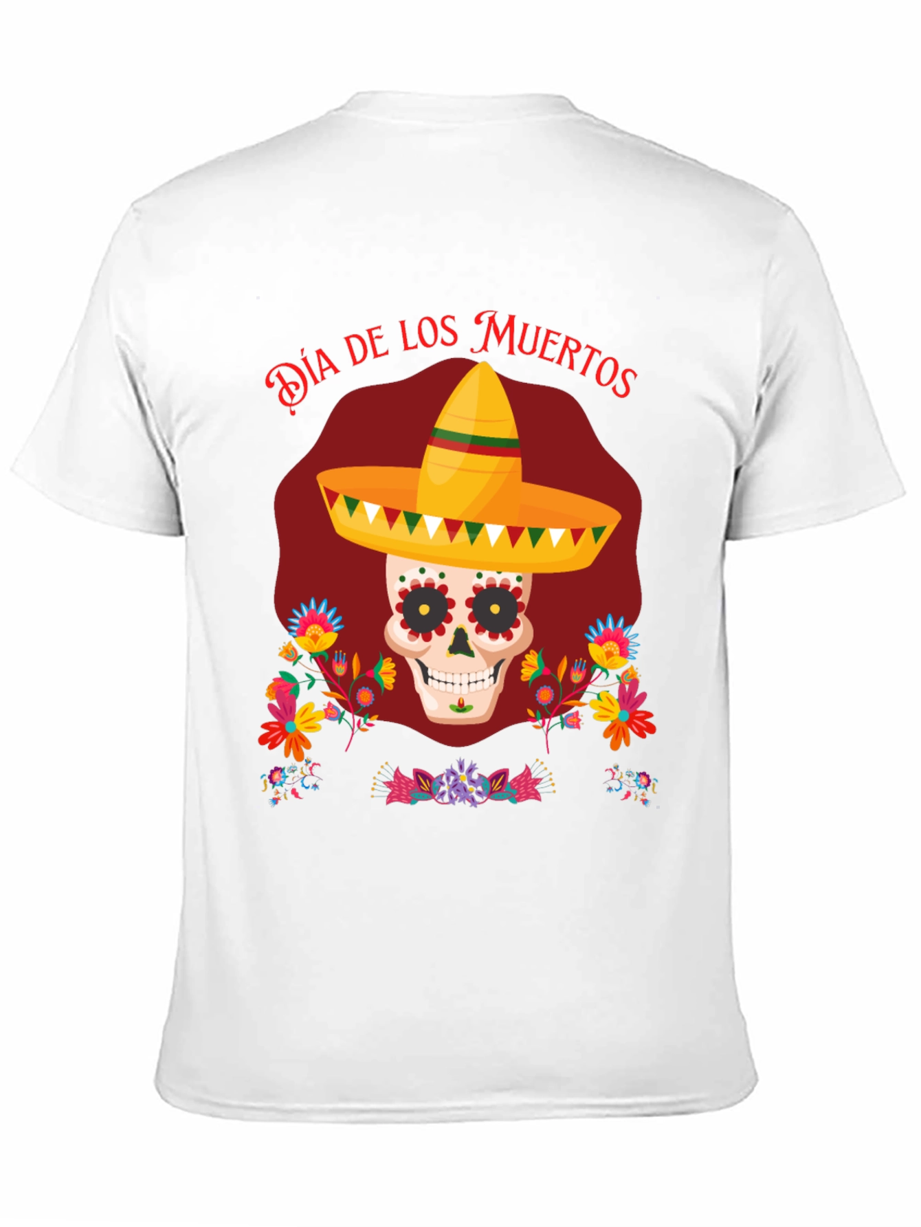 Dia de los Muertos Skull T-Shirt