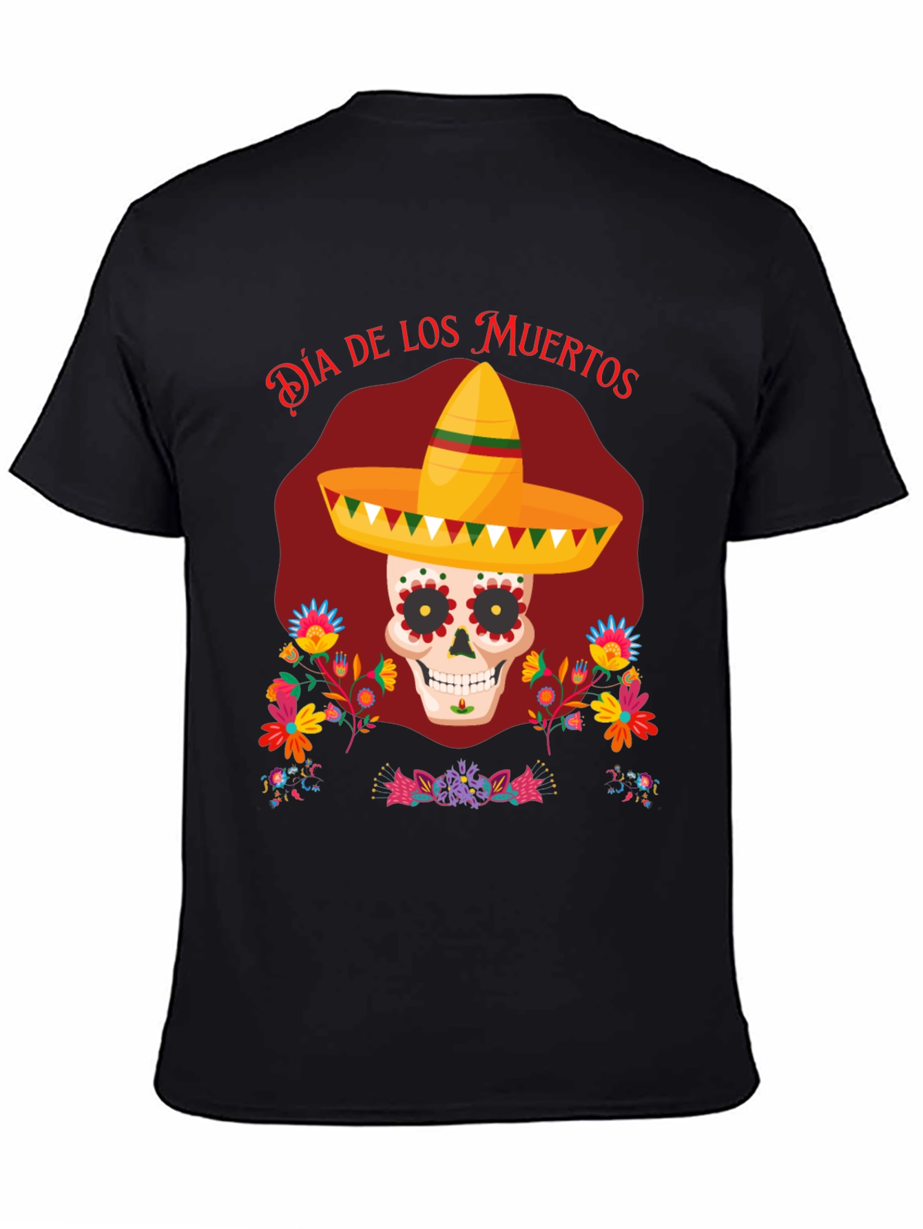 Dia de los Muertos Skull T-Shirt