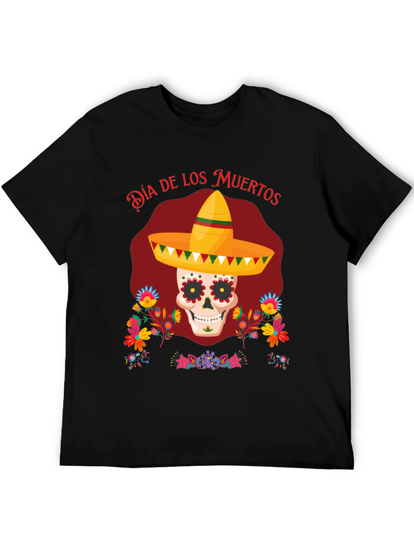 Dia de los Muertos Skull T-Shirt