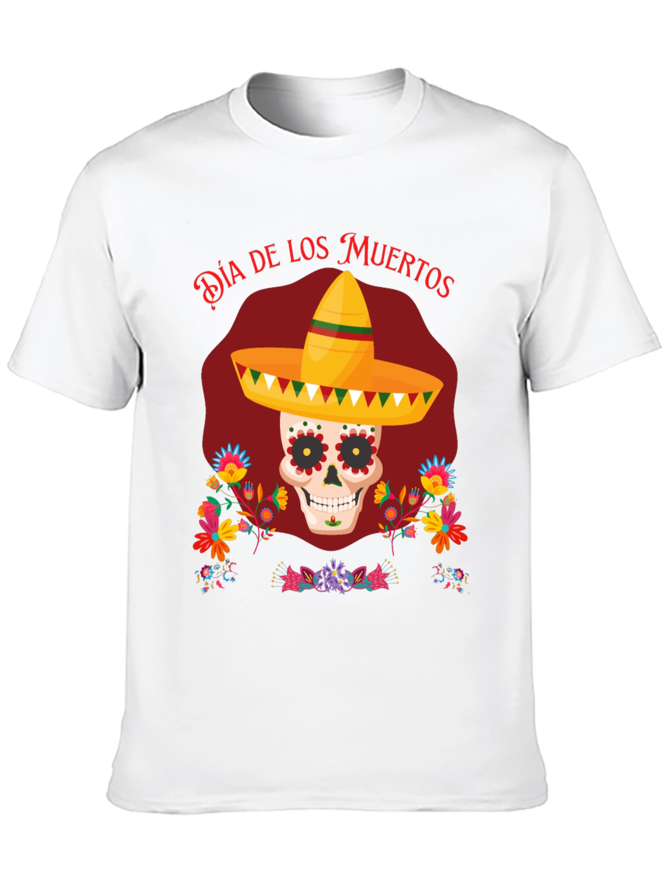 Dia de los Muertos Skull T-Shirt