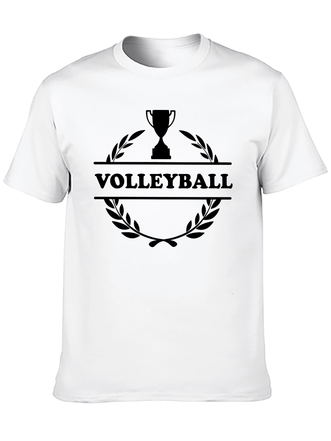 Volleyball Trophy Graphic Tee - Stylish Sportswear