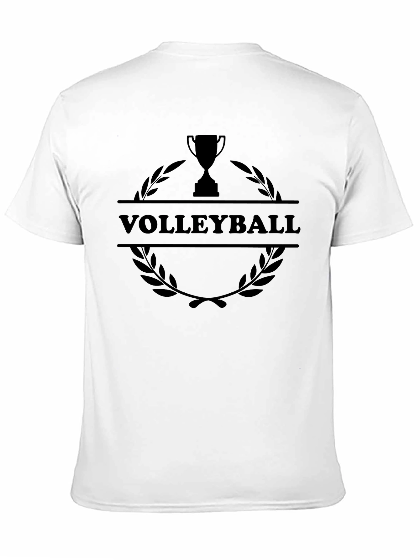 Volleyball Trophy Graphic Tee - Stylish Sportswear