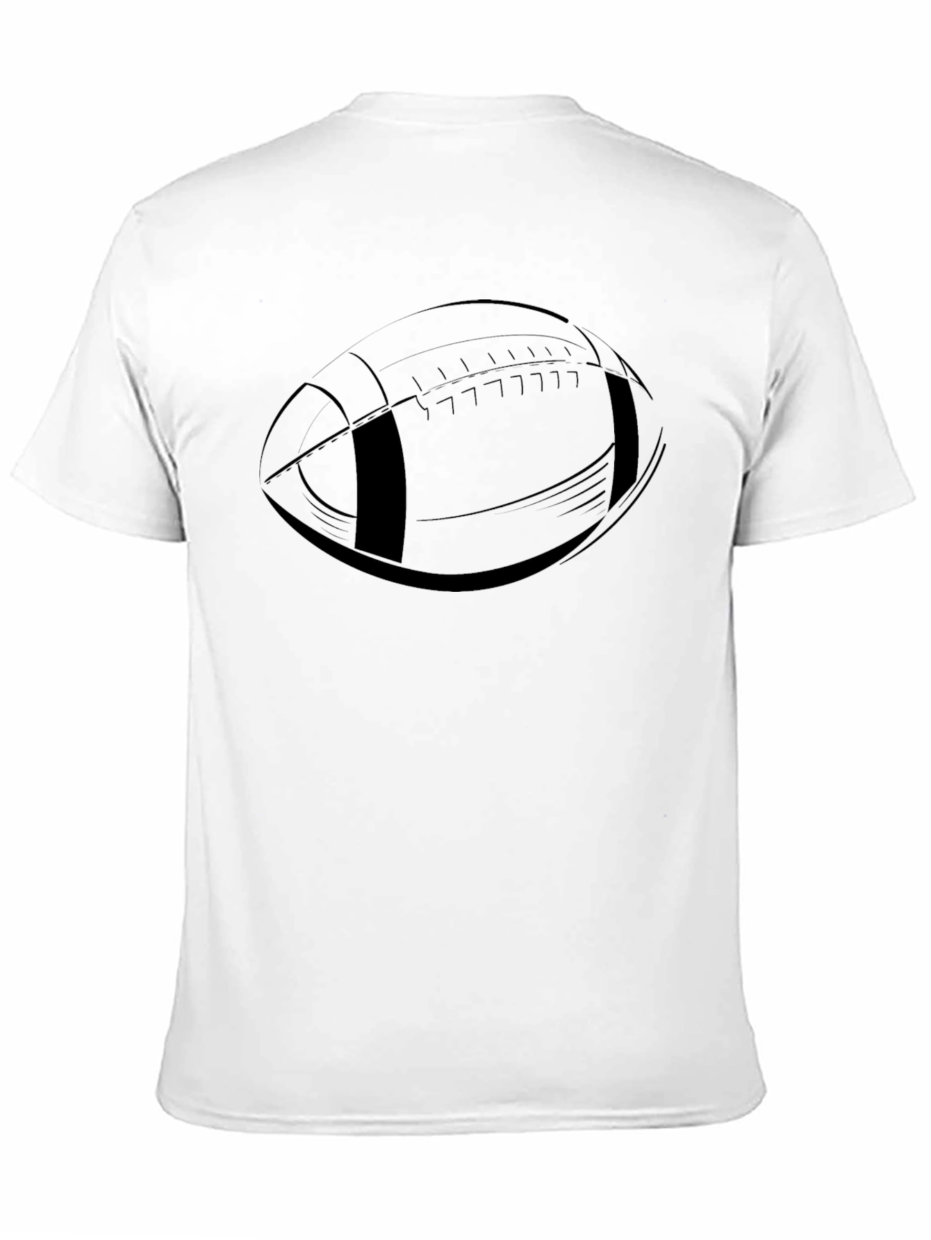 Football Graphic Tee - Stylish Sporty Casual